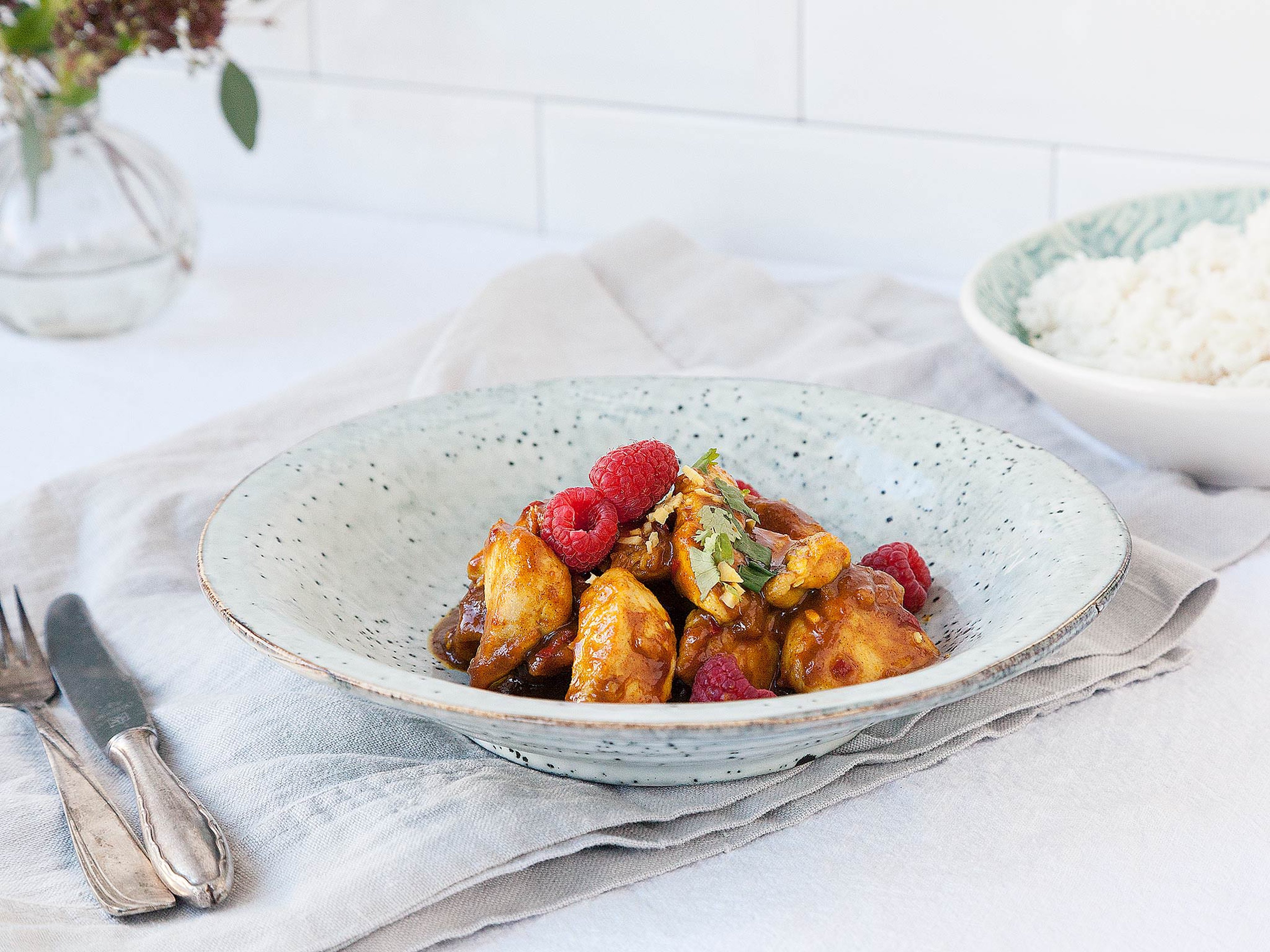 Curry-Zimt-Huhn