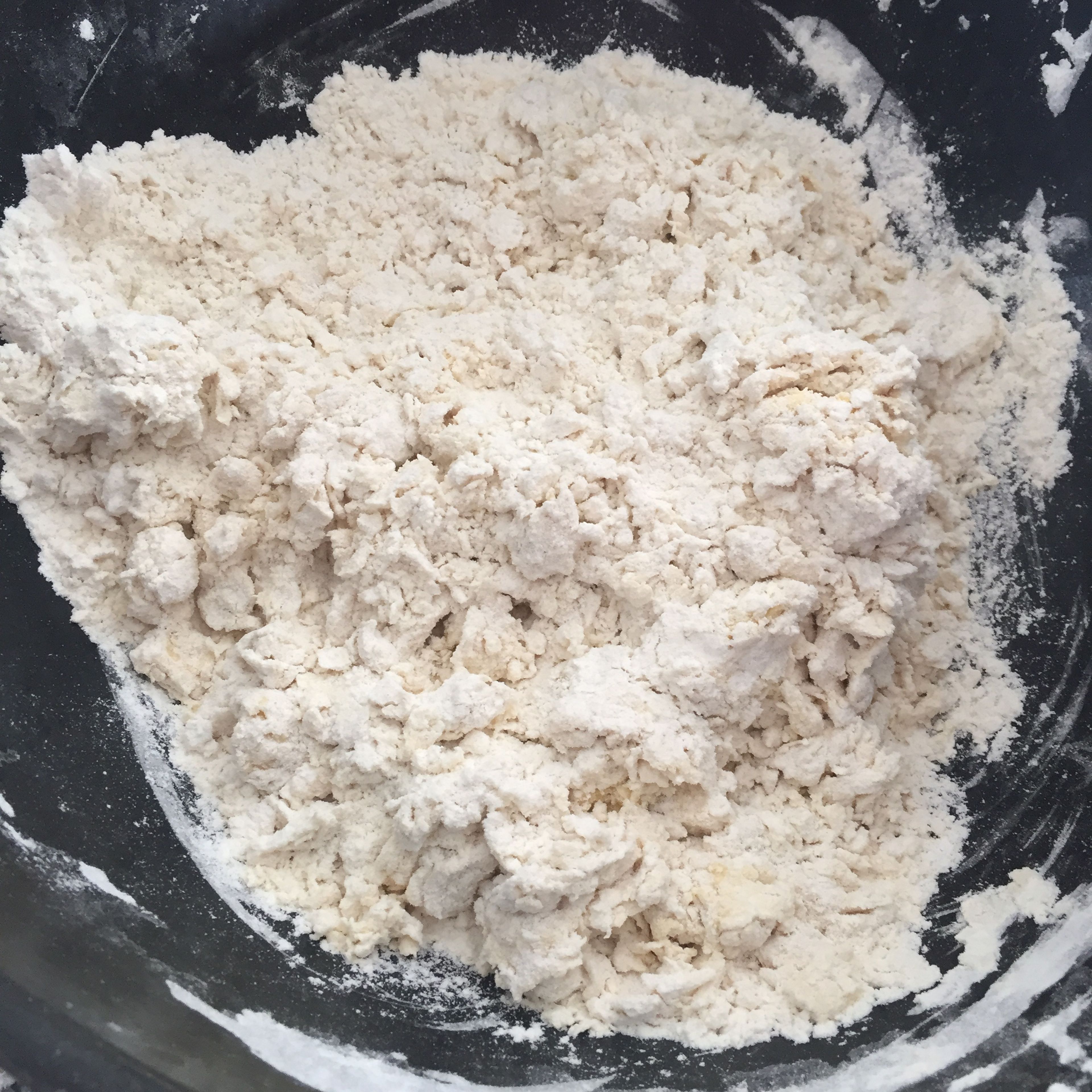 don’t worry if it seems too dry. Just knead until it forms a dough. Depending on the size of the eggs and on your flour, you might need to add a bit of water to make it come together. Just add a bit at a time, and knead. Kneading is key for a soft dough