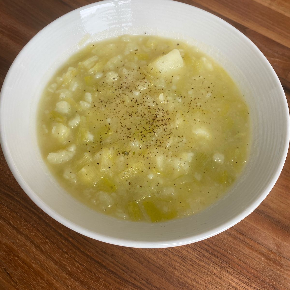 Leek and Potato Soup | Recipe | Kitchen Stories