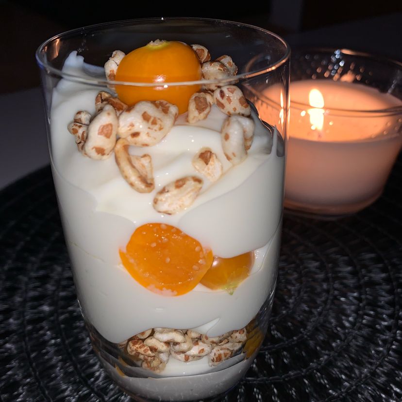 Protein Skyr mit Physalis