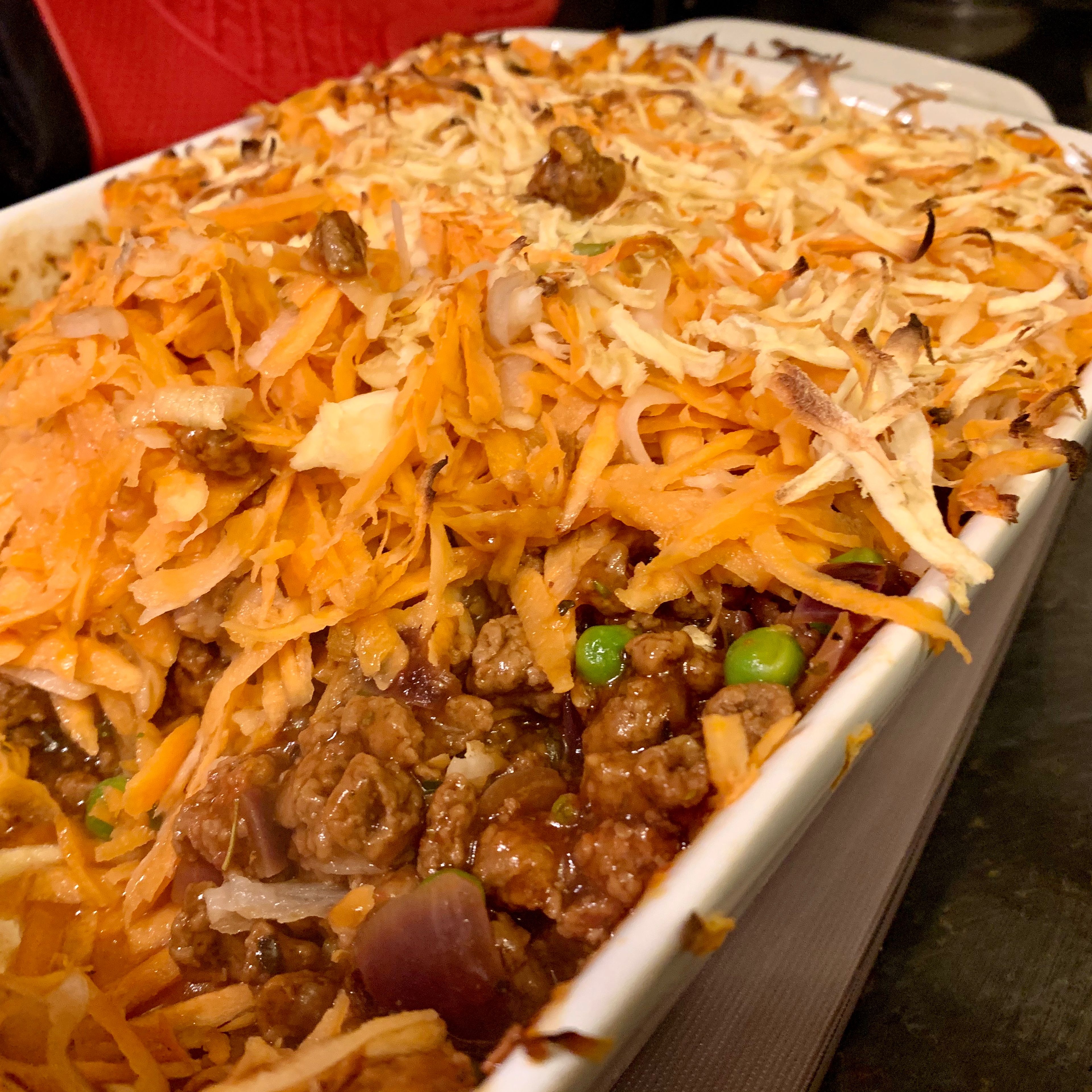 Root Vegetable Rosti-Topped Cottage Pie