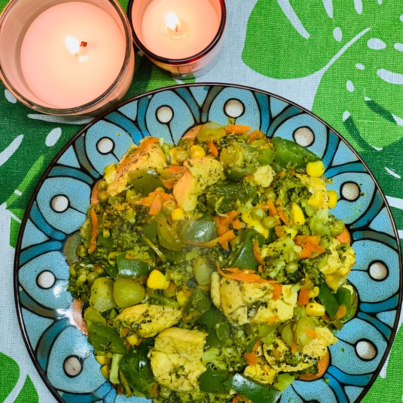 Chicken and broccoli Yum