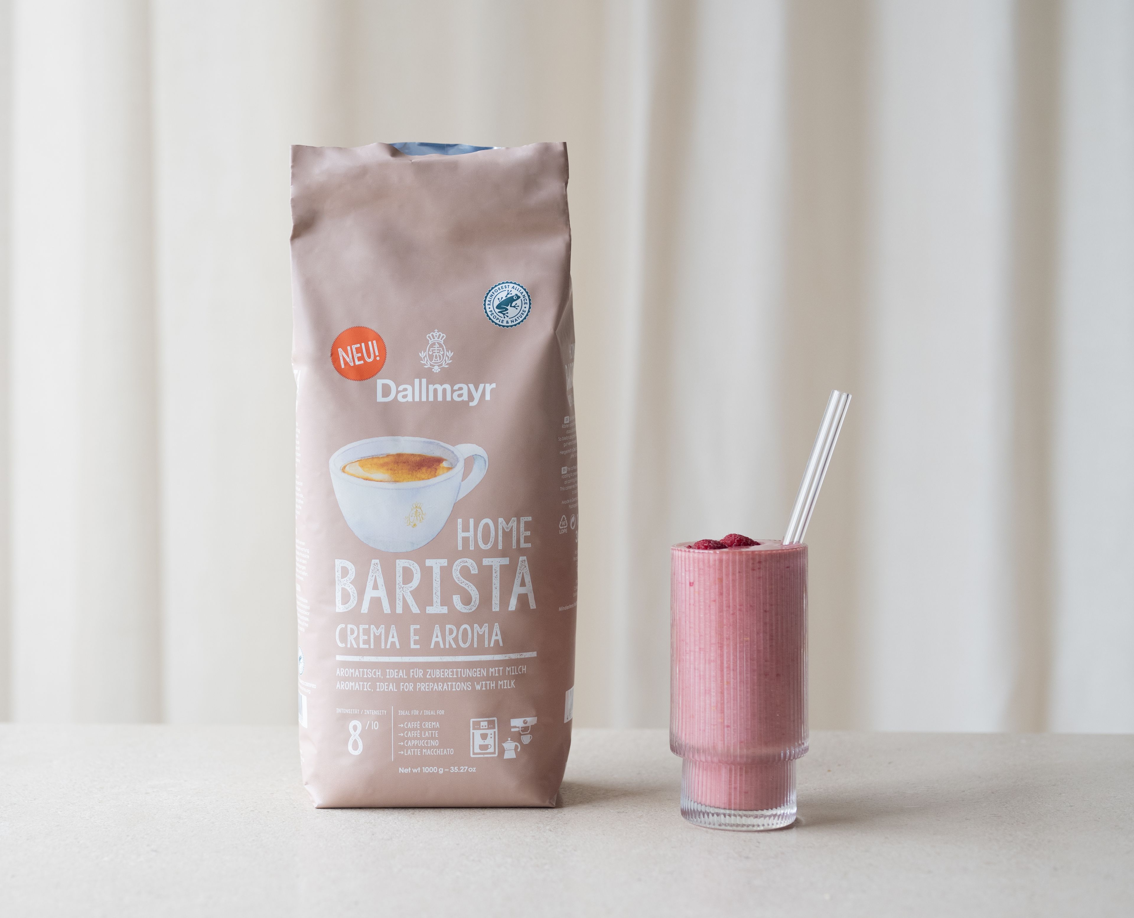 Raspberry Coffee Smoothie