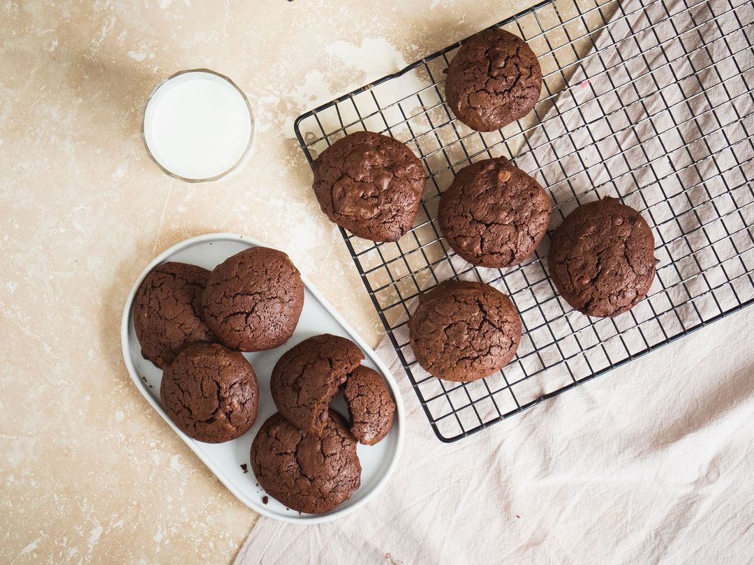 Einfache Brownie-Cookies