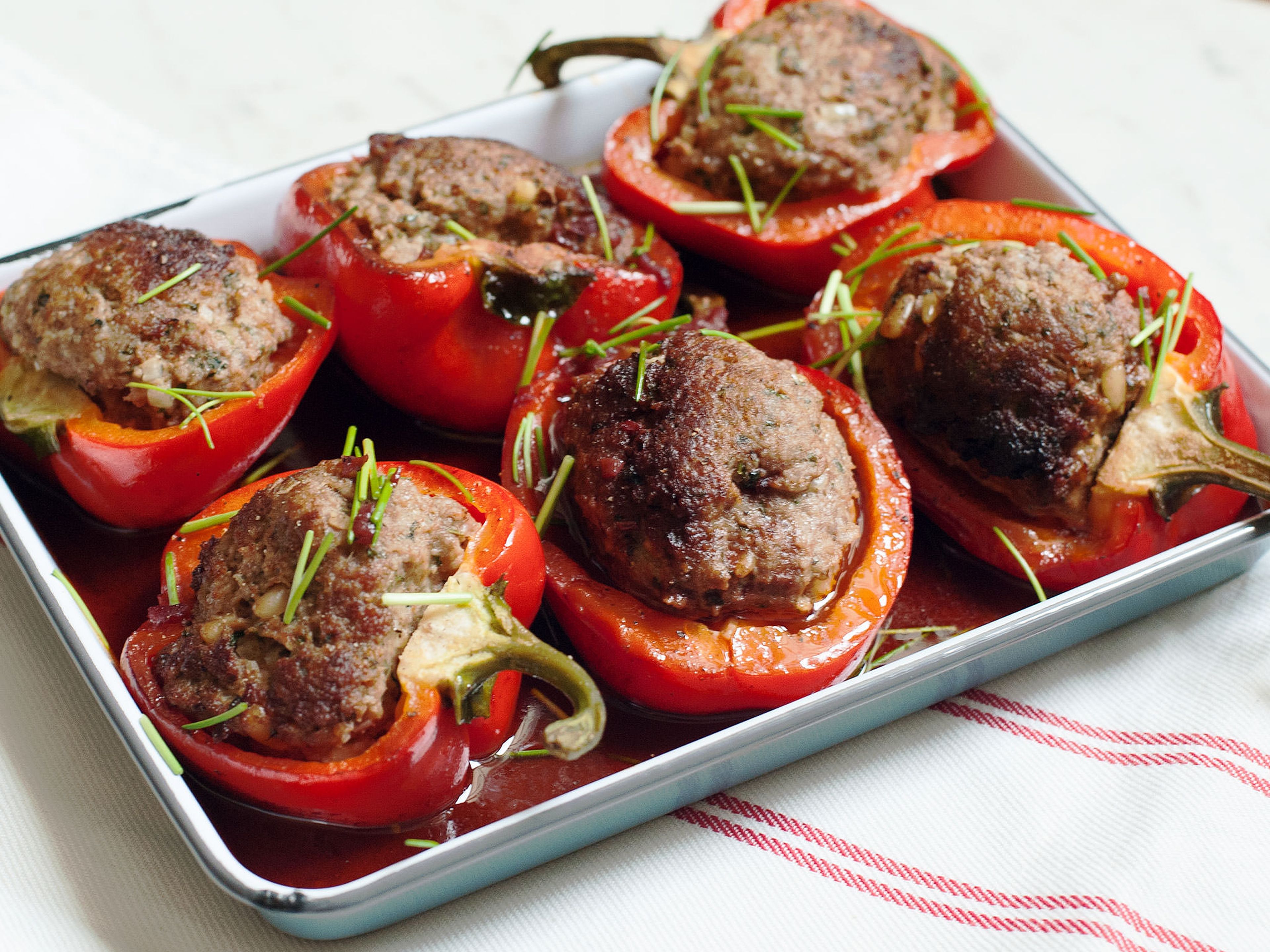 Stuffed bell peppers