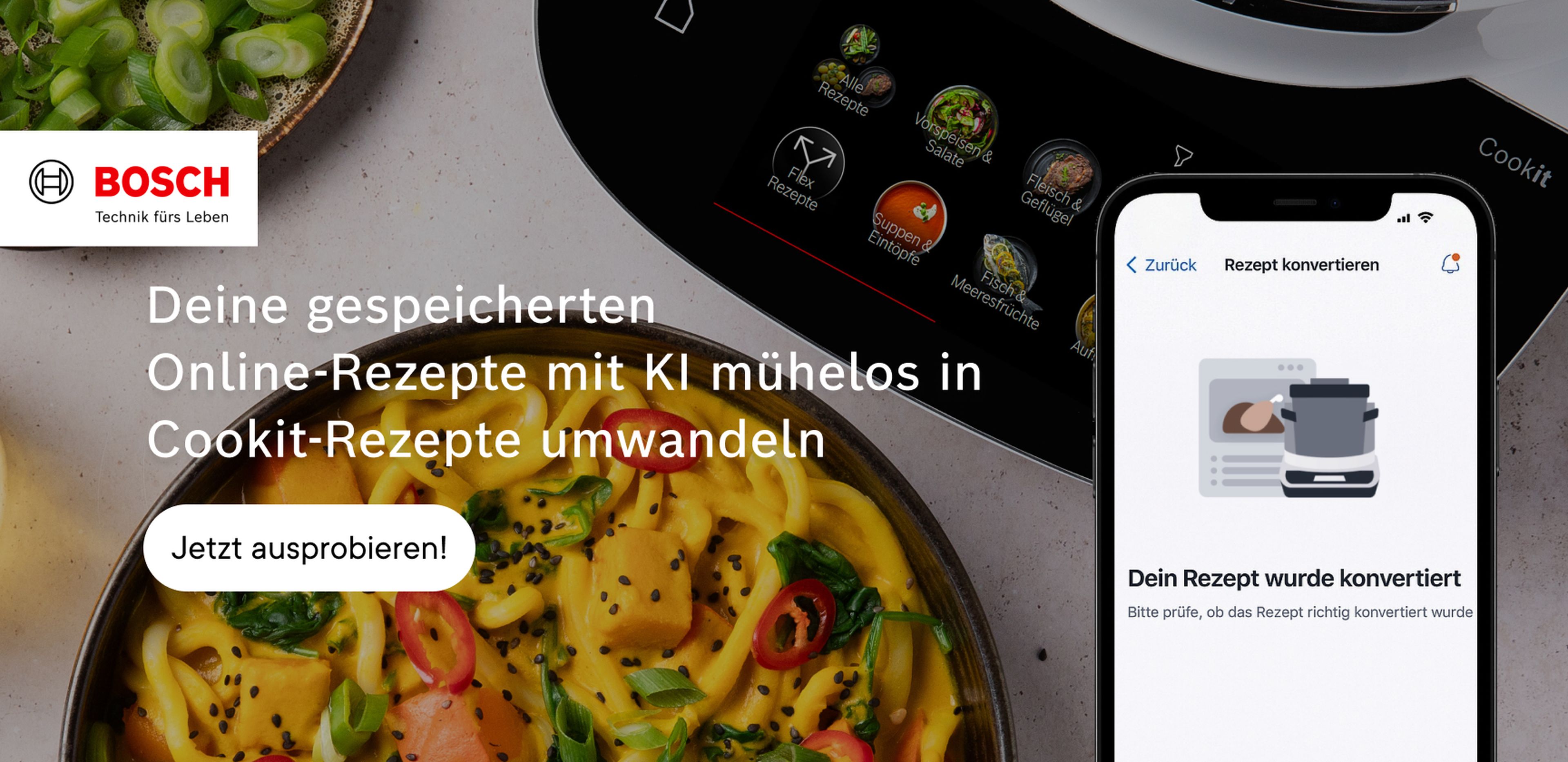 Online finden, im Cookit kochen: Der neue Al Recipe Converter macht es möglich!