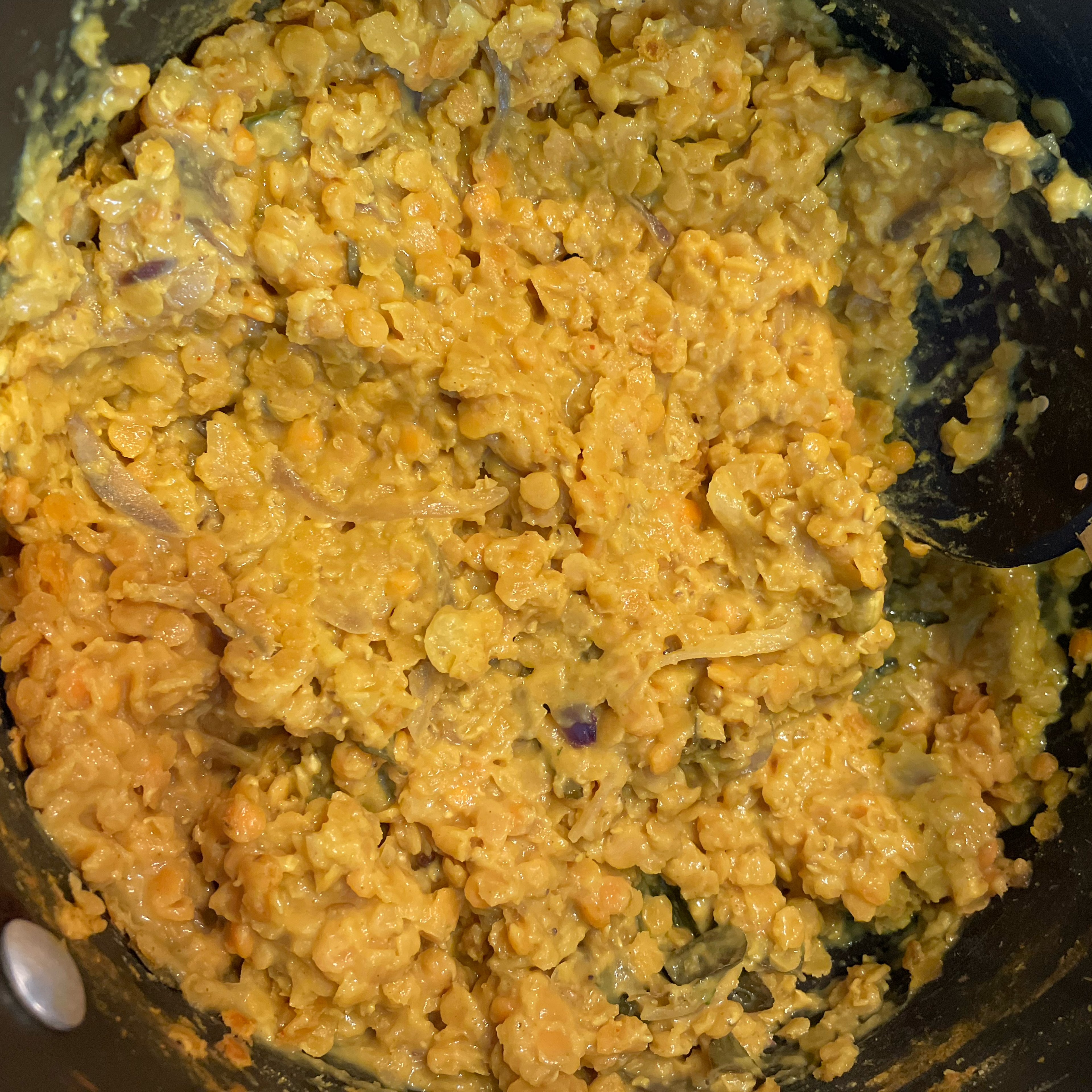 Parippu (red lentil) curry