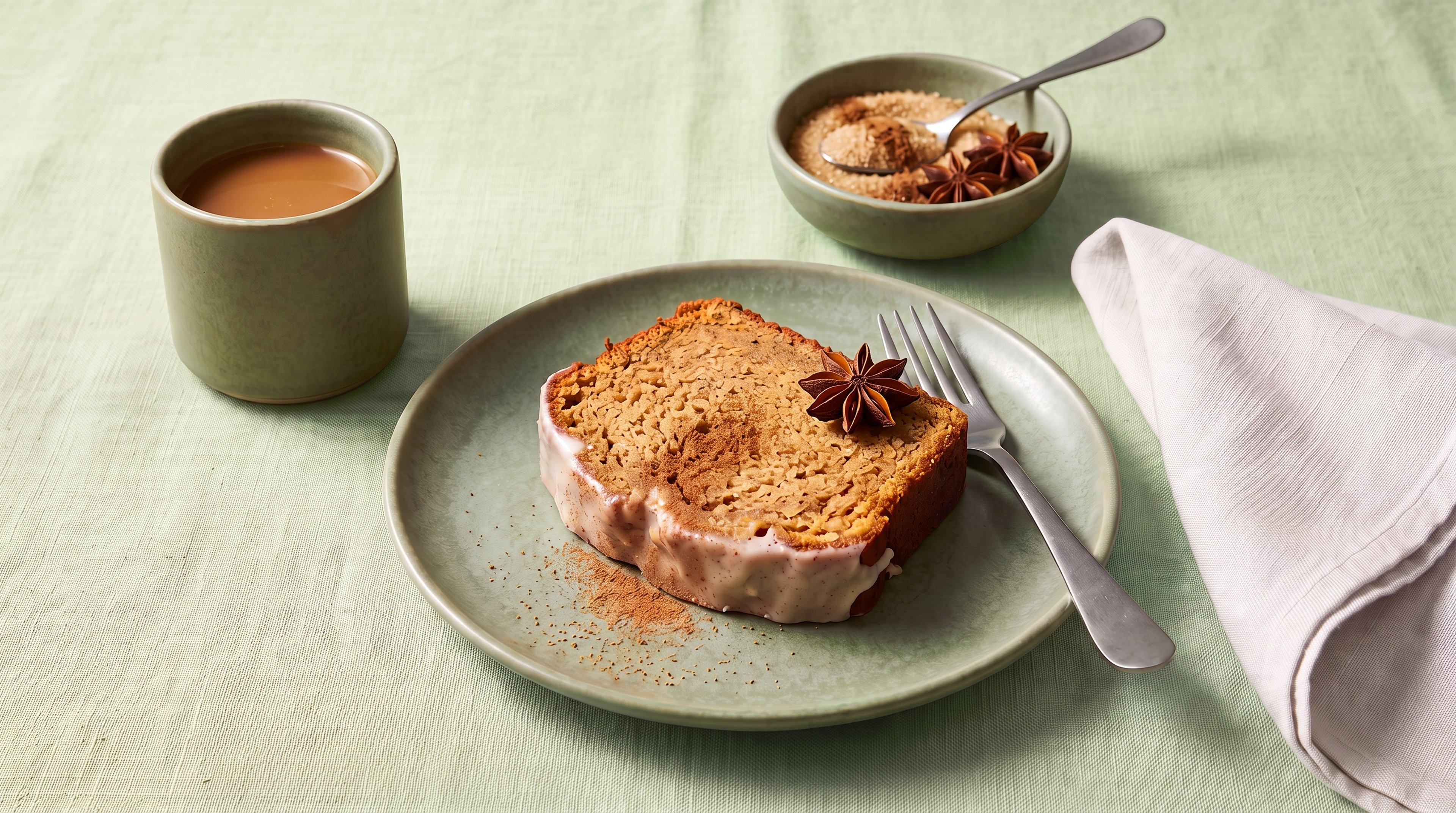 Veganer Gewürzkuchen mit Chai-Aromen