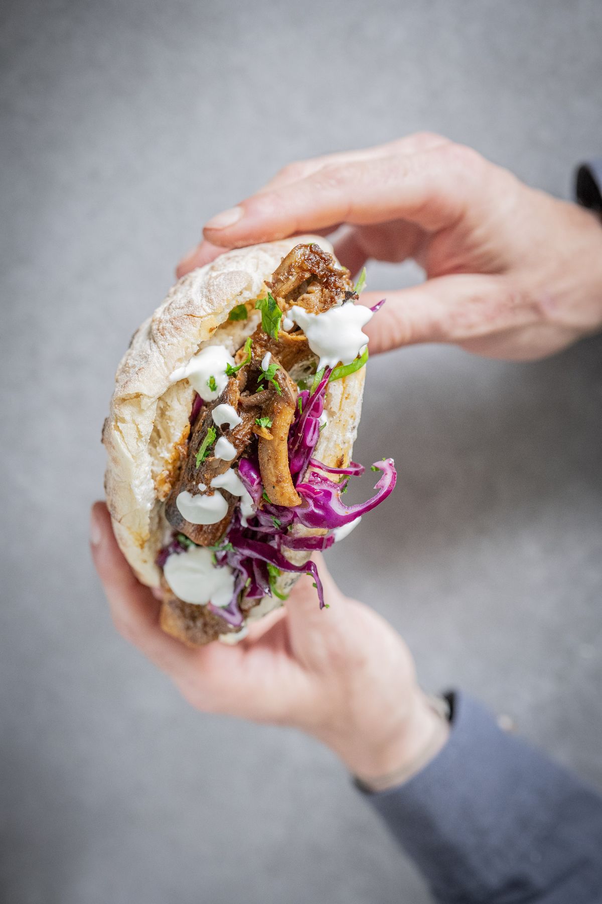 Austernpilz-Döner mit würziger Kebab Marinade | Rezept | Kitchen Stories