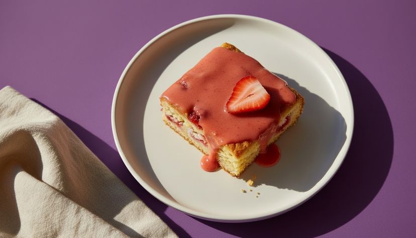 Saftige Erdbeer-Zitronen-Blondies: Dein neues Lieblingsgebäck für den Sommer