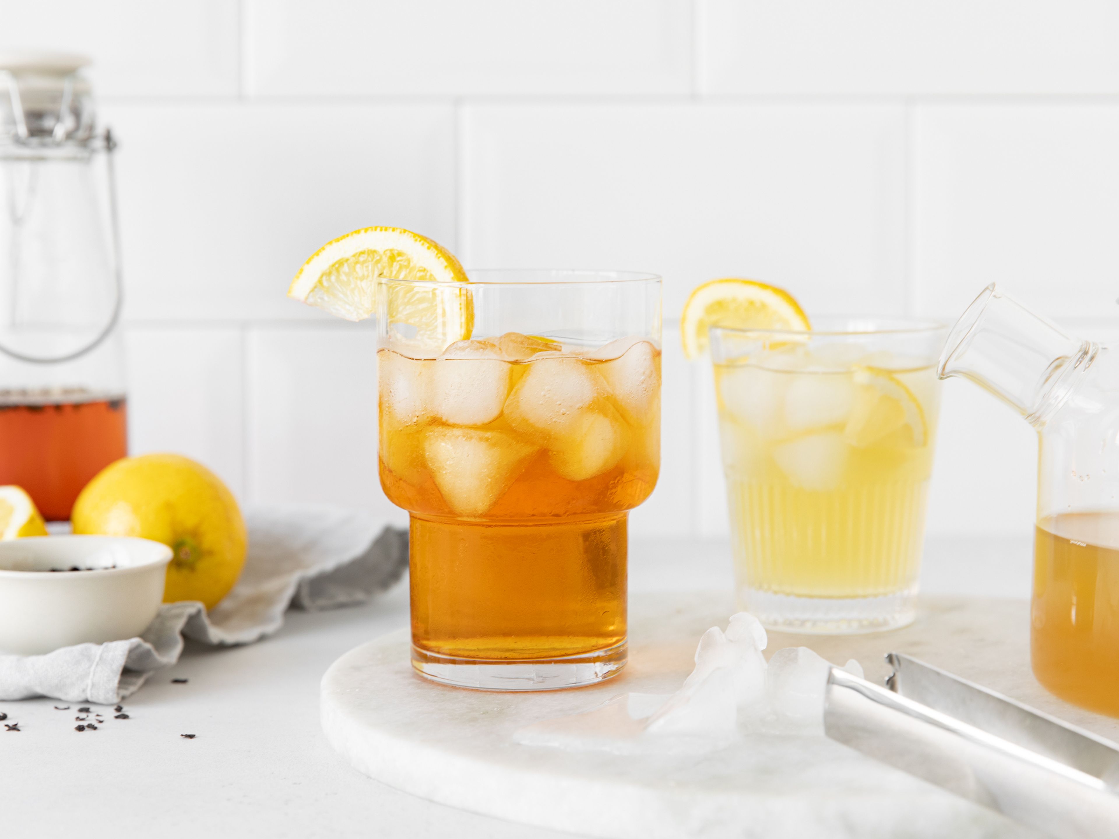 Cold brew tea, 2 ways