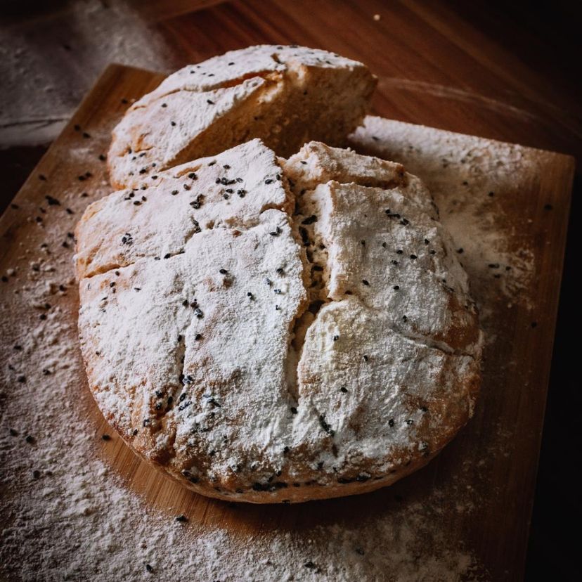 rustikales Bierbrot