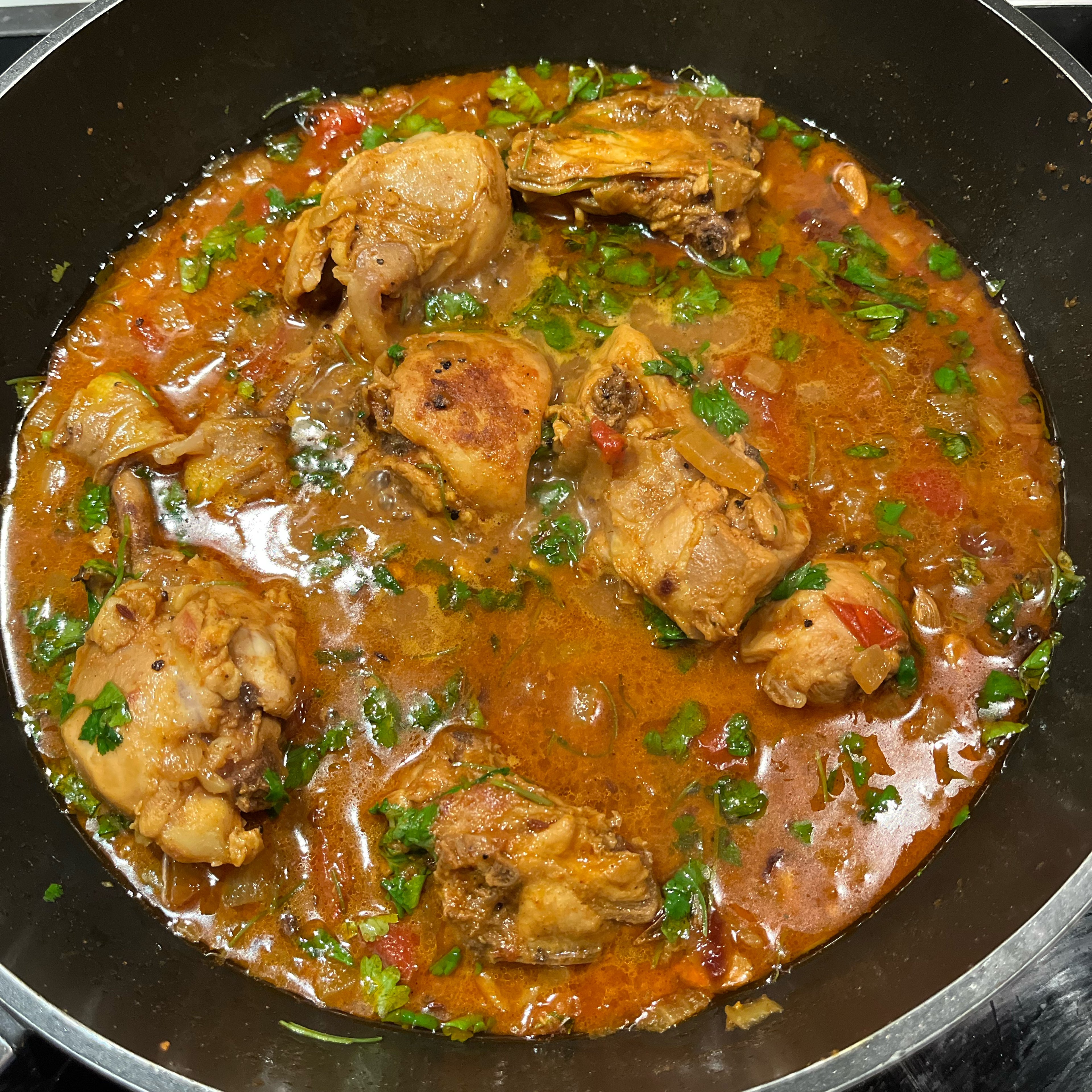 Punjabi chicken masala