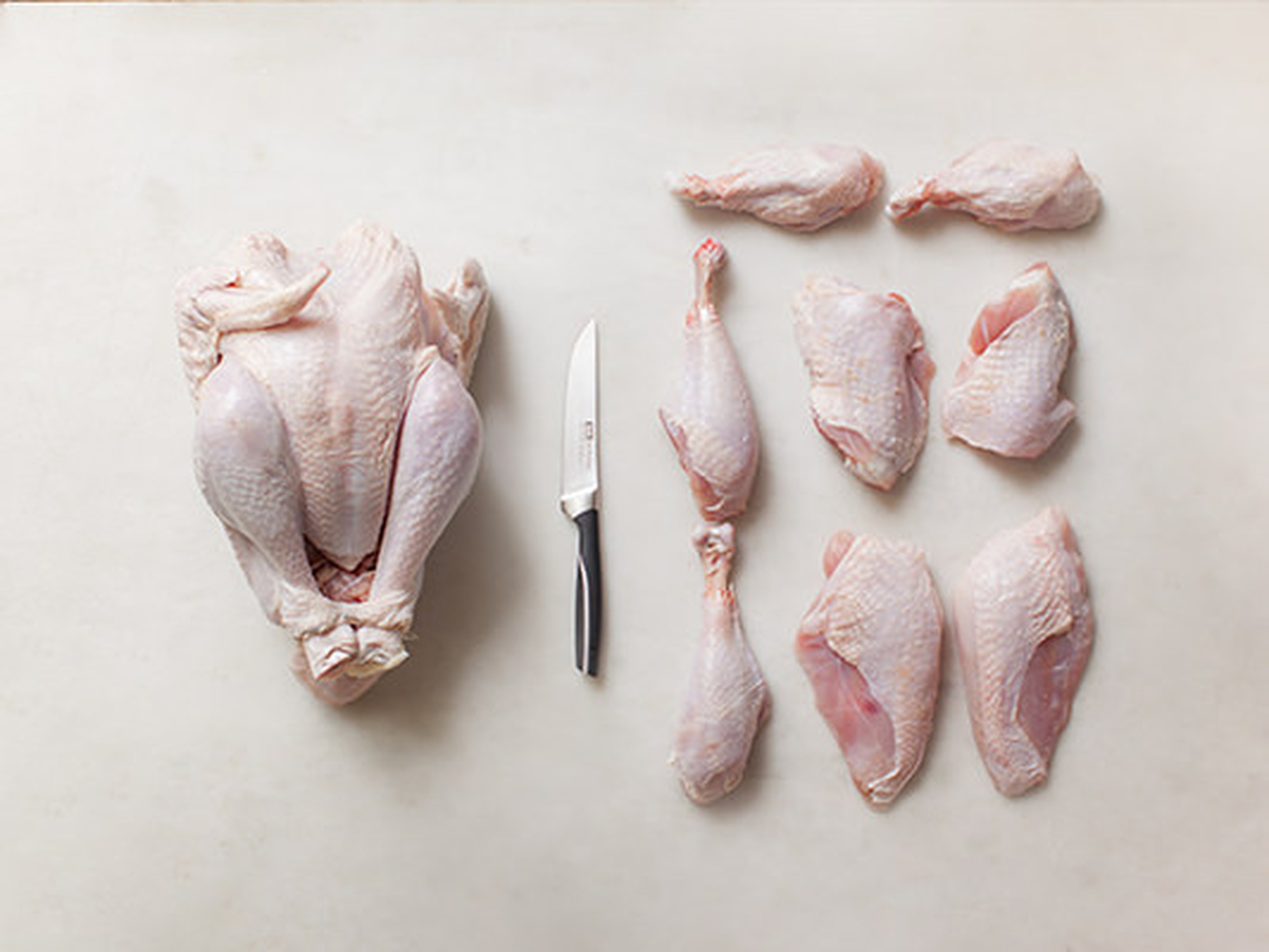 How to cut up a whole chicken