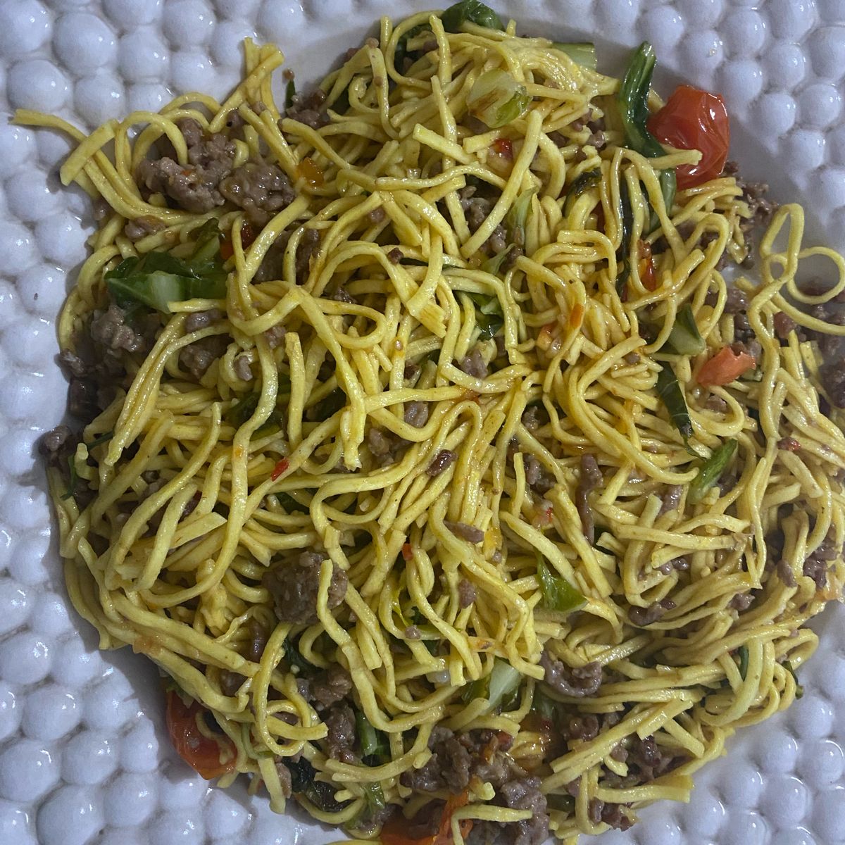 Ground beef egg noodles | Recipe | Kitchen Stories