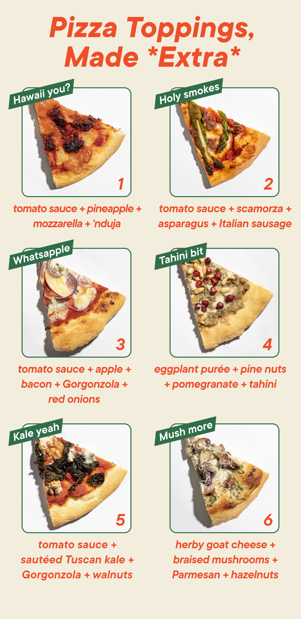 6 Unusual Pizza Toppings You'll Love to Love (or Hate) Stories