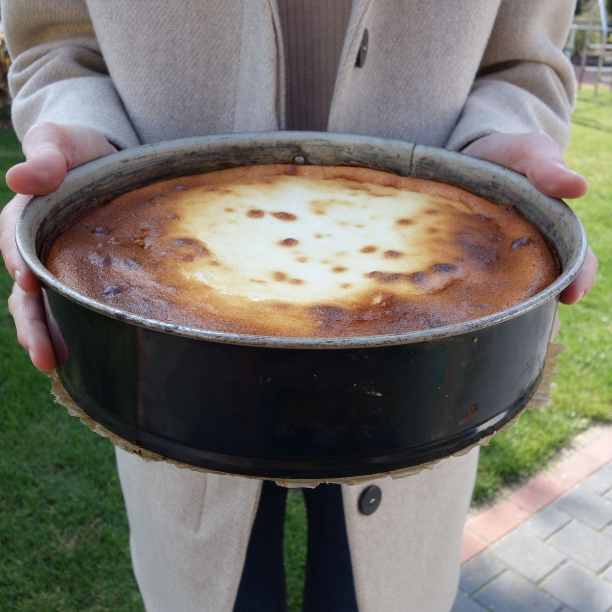 Quark mit Mürbeteig - Käsekuchen | Rezept | Kitchen Stories