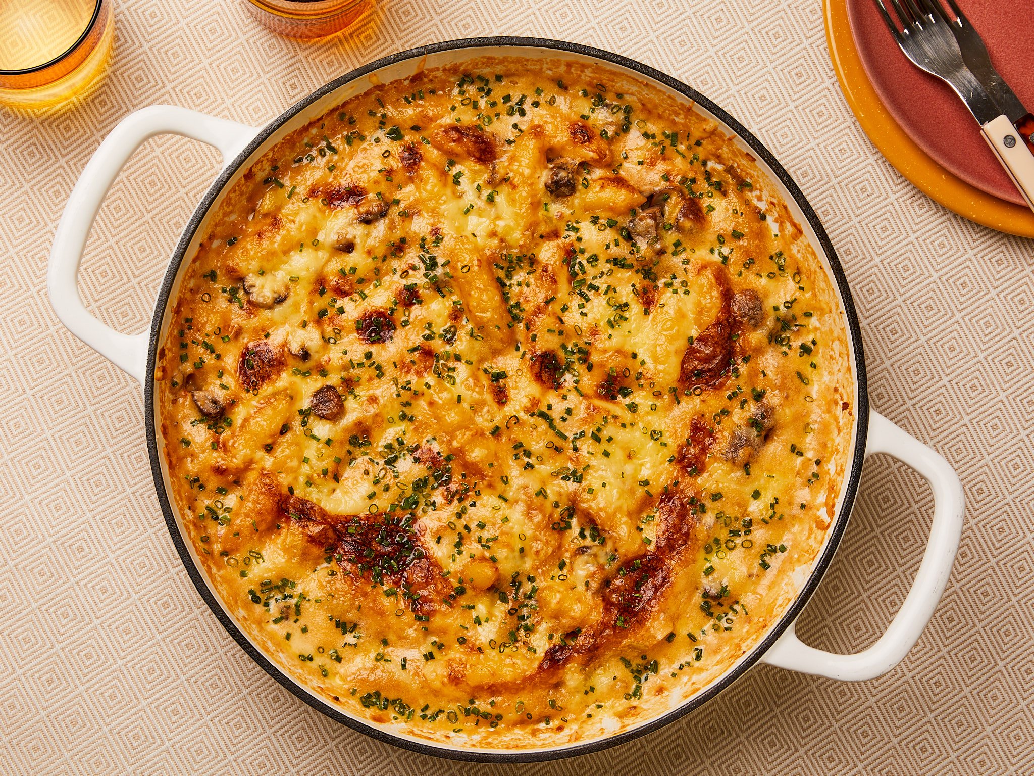 Schupfnudel-Auflauf mit Käse und Lauch | Rezept | Kitchen Stories
