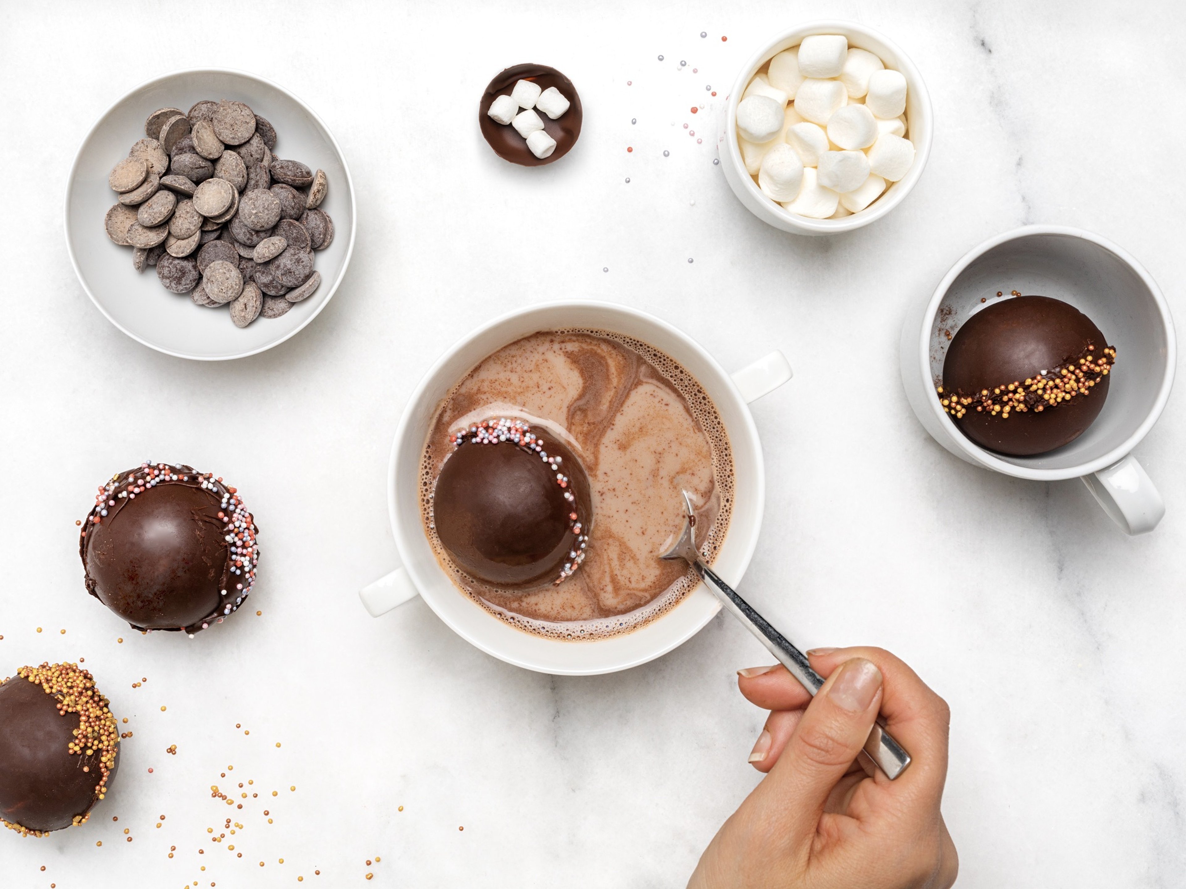 TikTok’s viral hot chocolate bombs