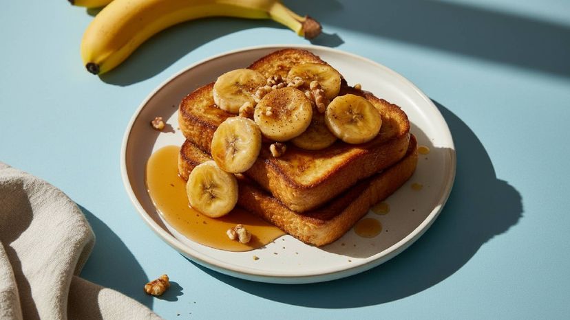Süßer Start in den Tag mit karamellisiertem Bananen-French-Toast