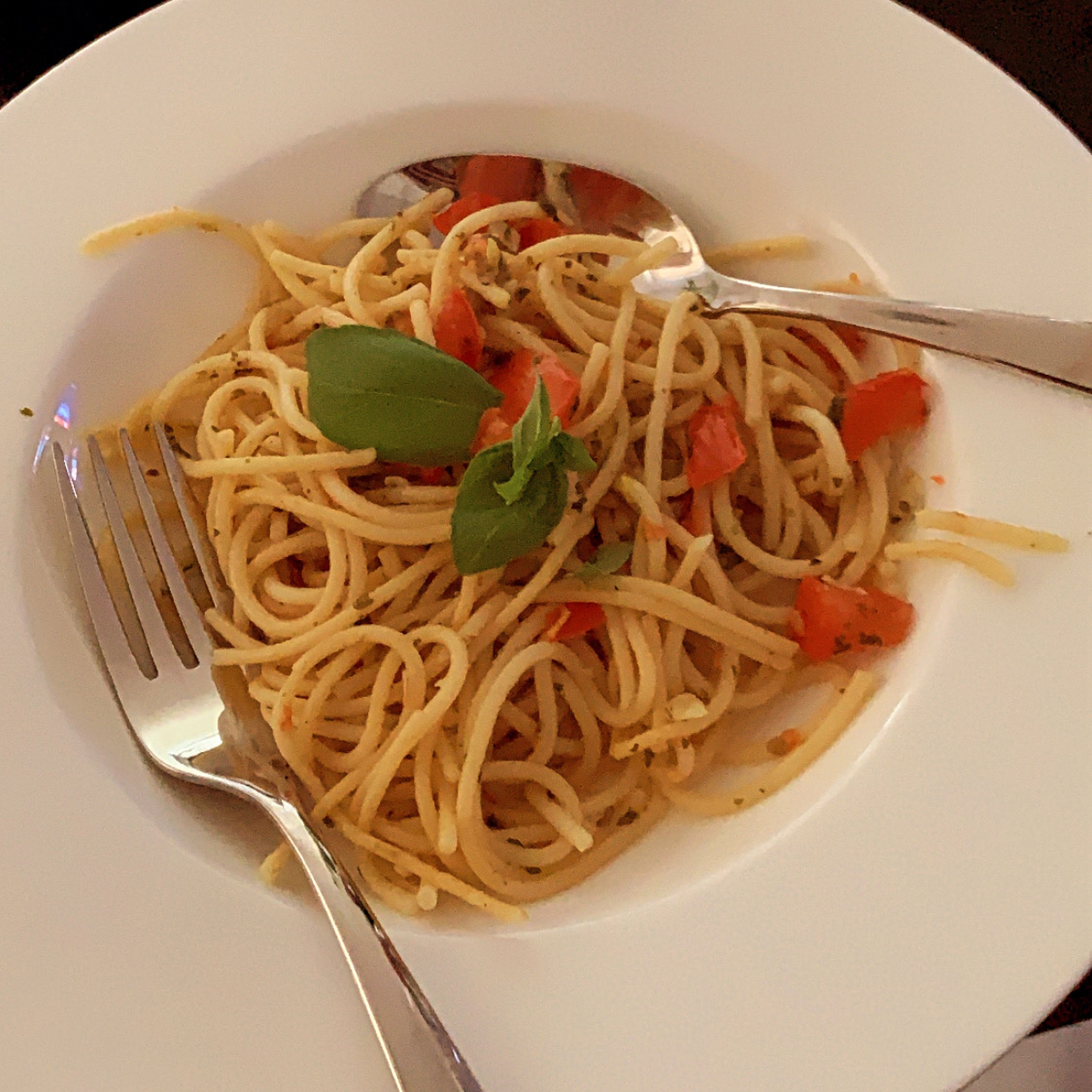 Spaghetti aglio, olio e peperoncino