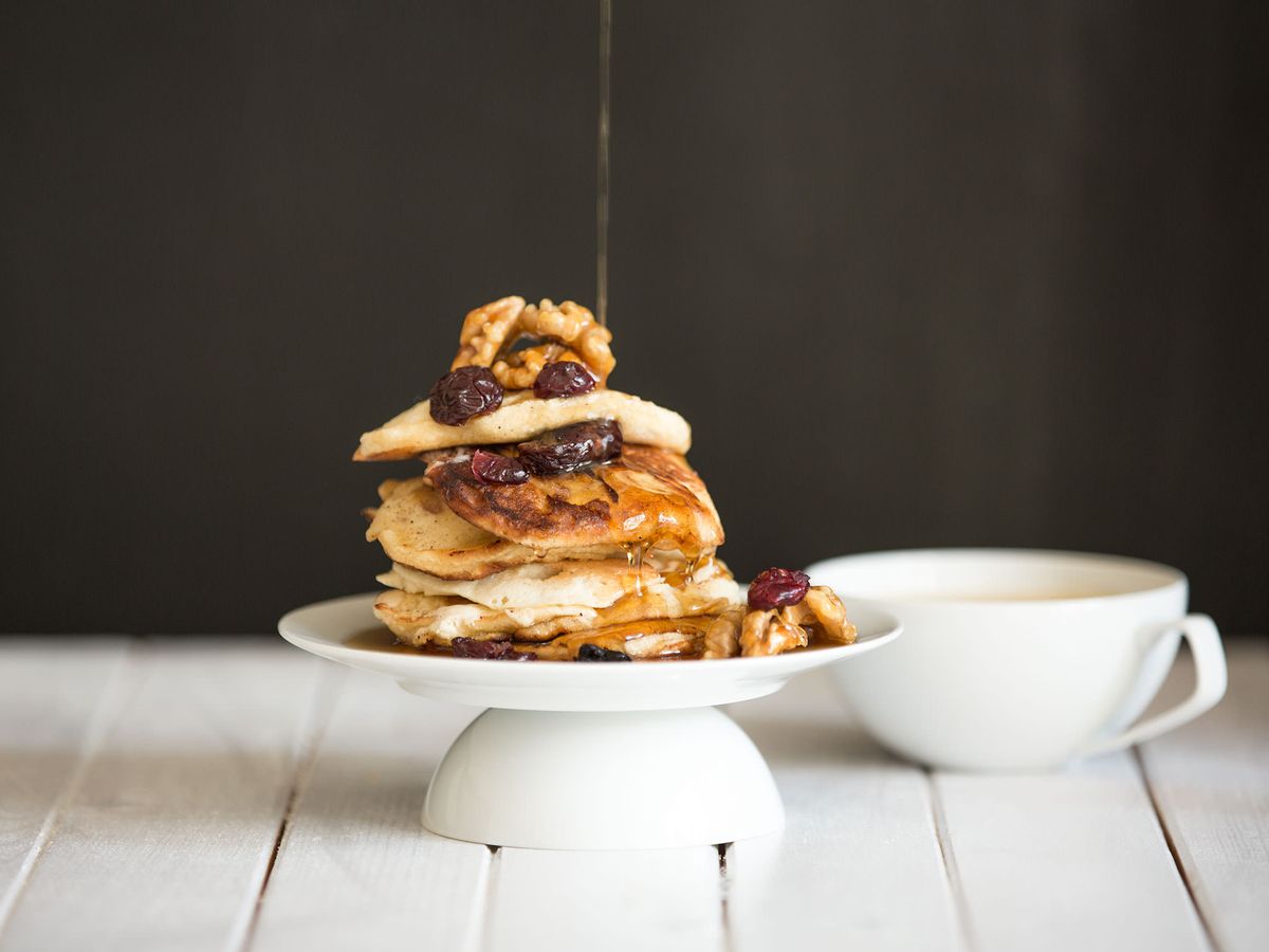 Fluffy apple pancakes | Recipe | Kitchen Stories