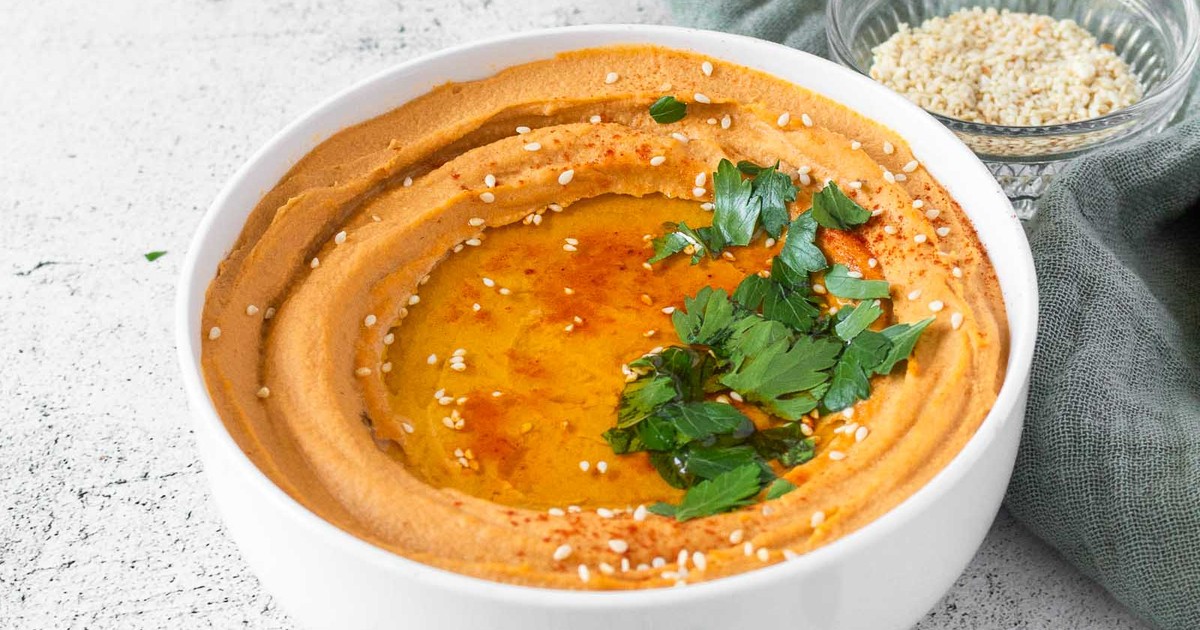 Creamy Harissa Hummus Recipe Kitchen Stories