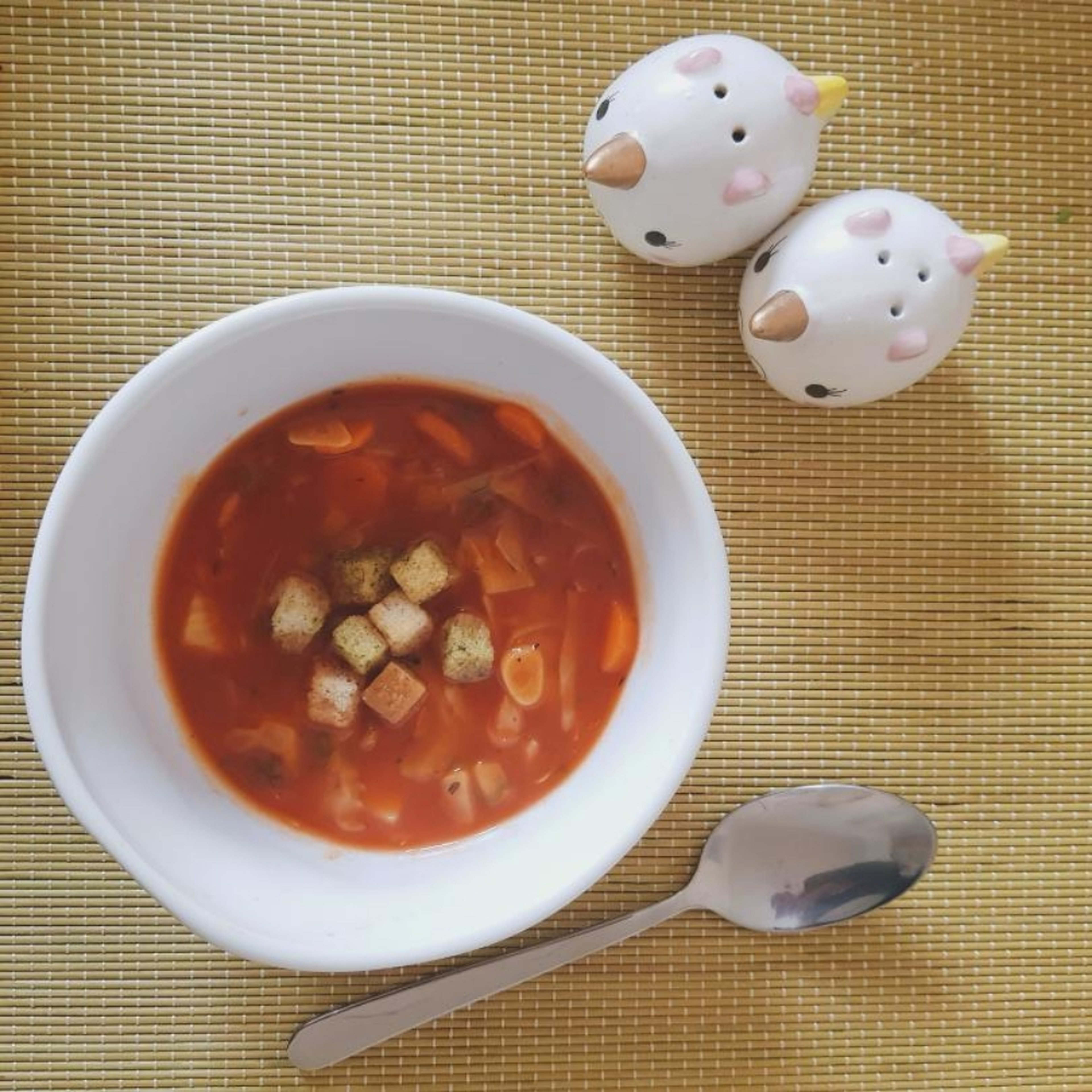 vegane Krautsuppe mit Chili