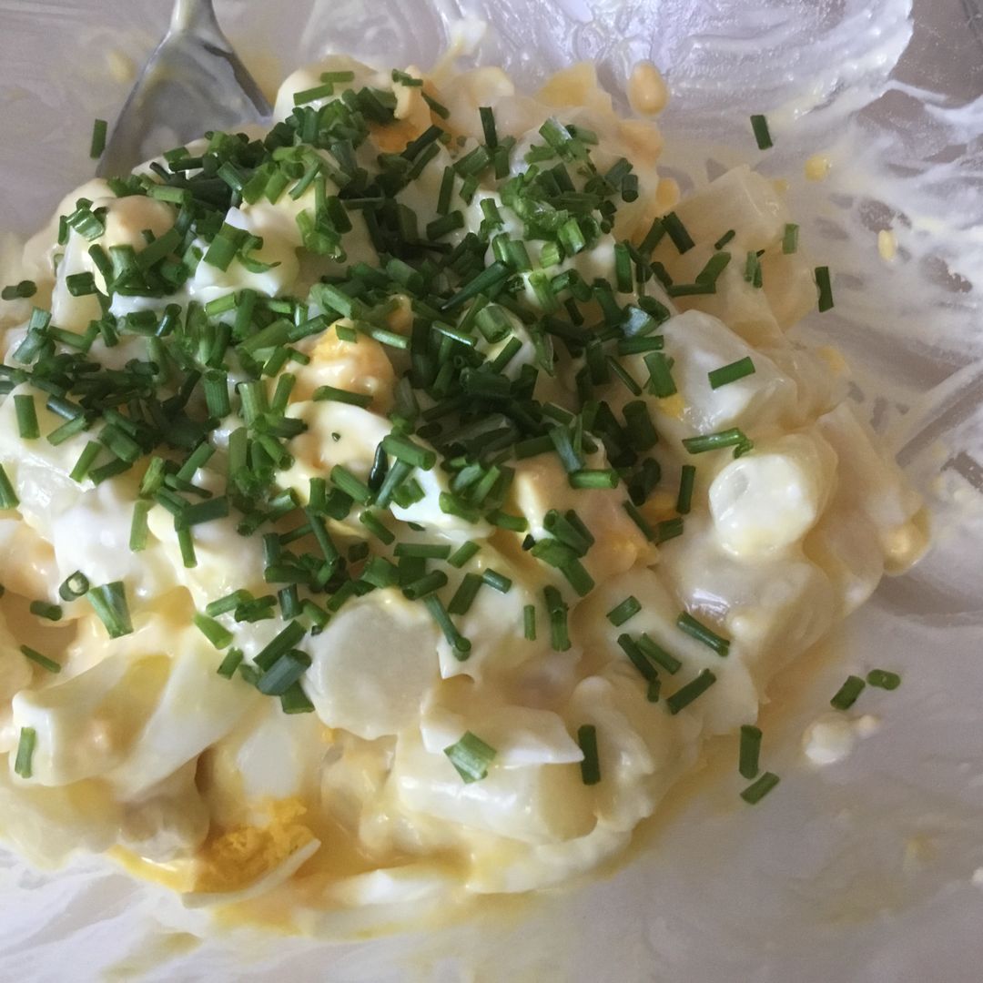 Spargel/Eiersalat -- lecker und einfach | Rezept | Kitchen Stories