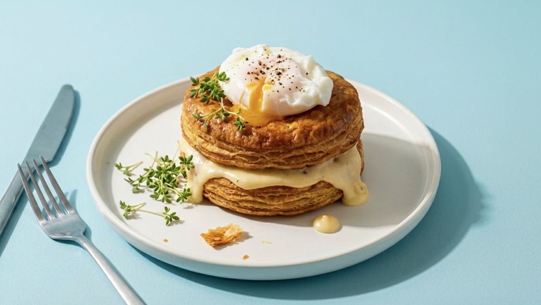 Gebackene Eier Napoleon für ein entspanntes Wochenendfrühstück