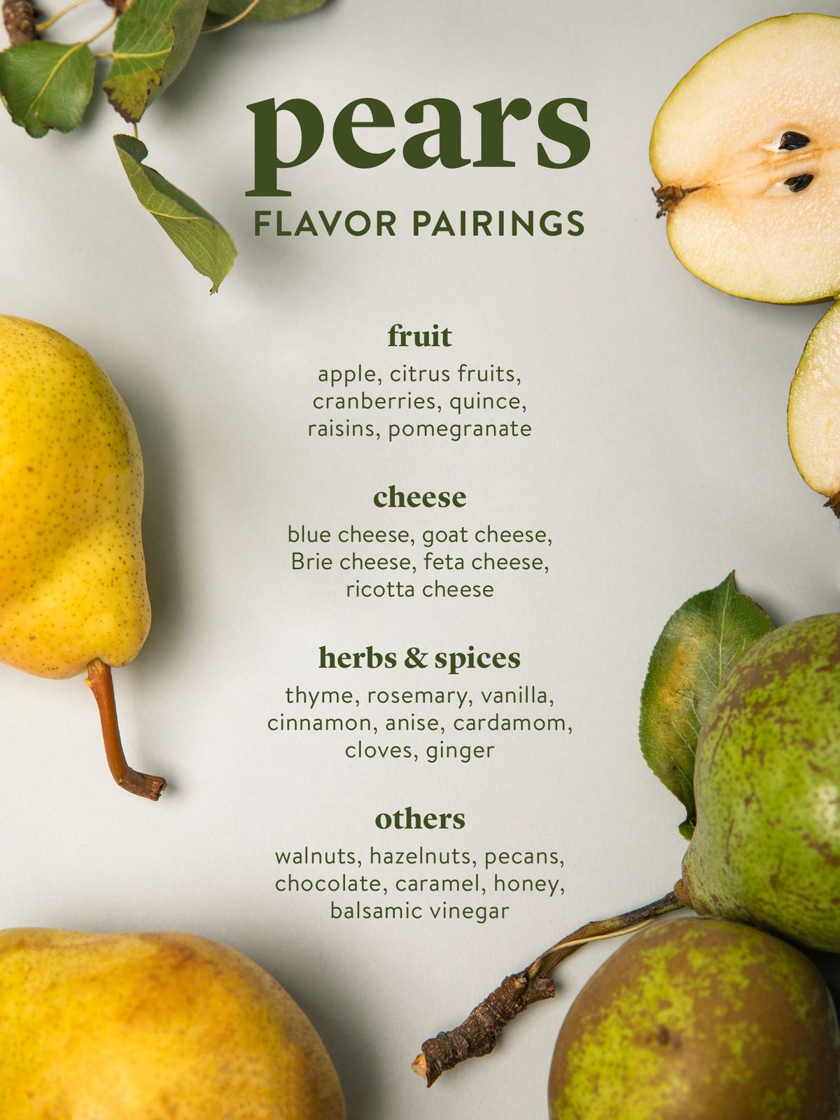 Everything to Know About Cooking and Shopping for In Season Pears