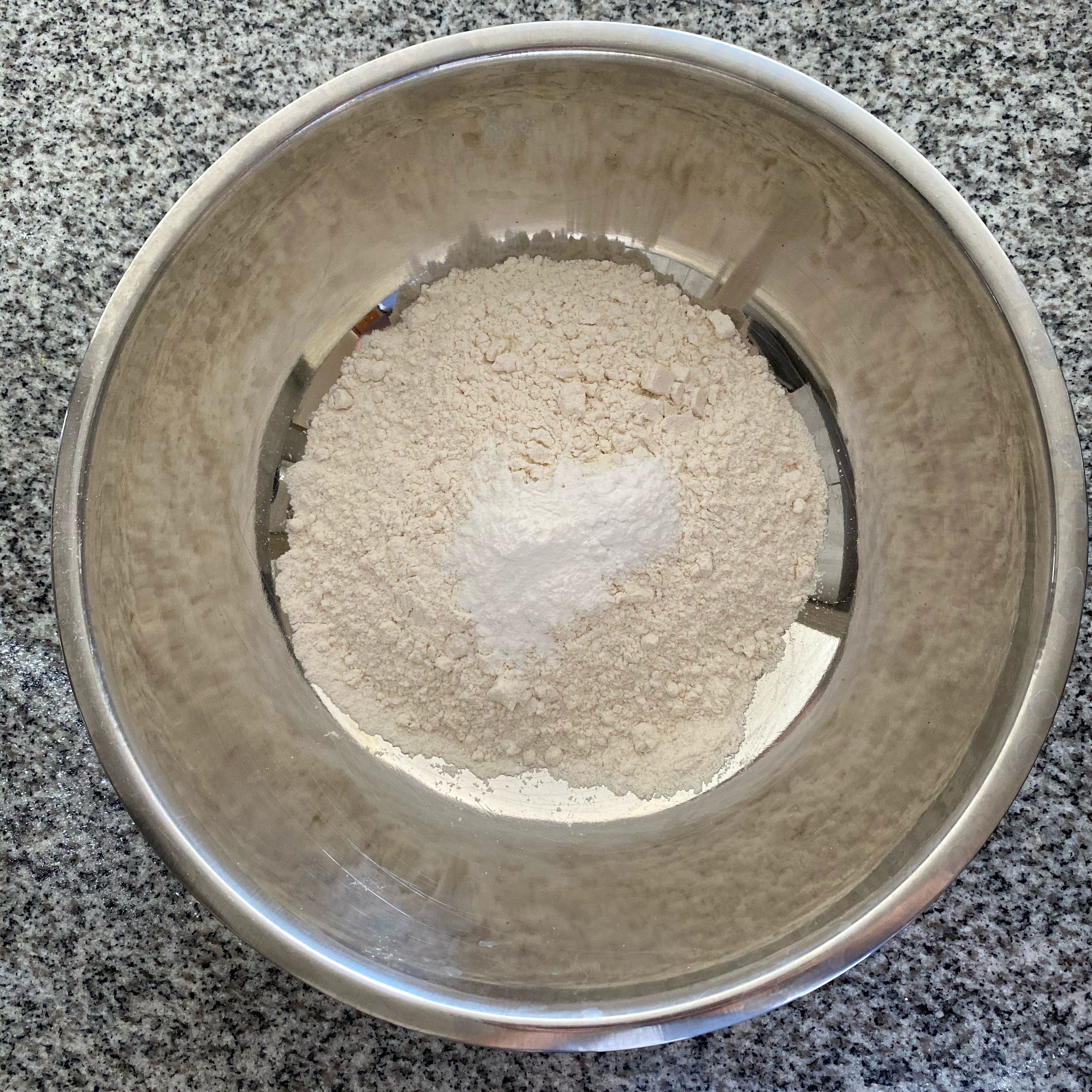 Heat oven to 160/140C fan/gas 3. Grease and line a 2lb tin with baking parchment. Mix the flour, bicarb, baking powder and pinch of salt in a large bowl.