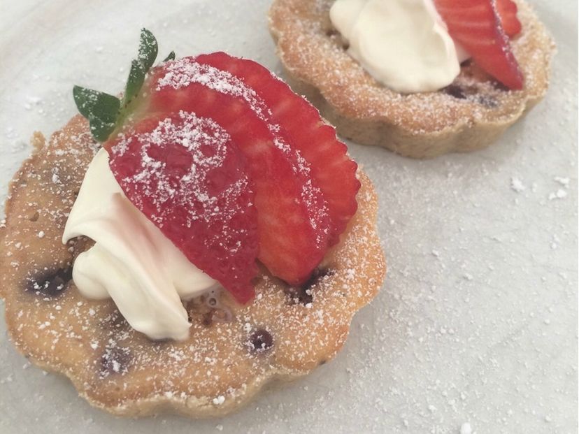 Mini-Blaubeer-Tartelettes