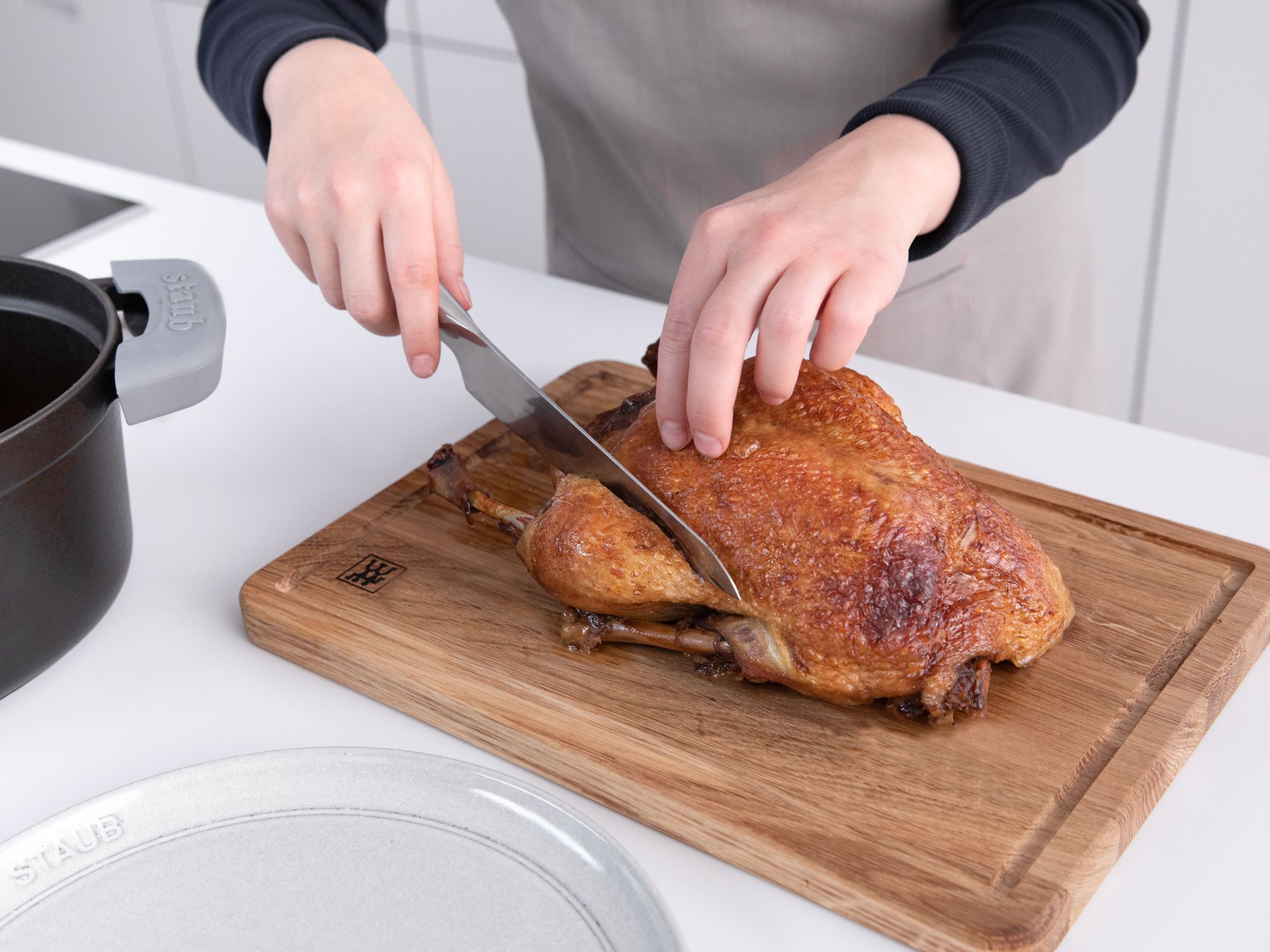 How to carve roast poultry Recipe Kitchen Stories