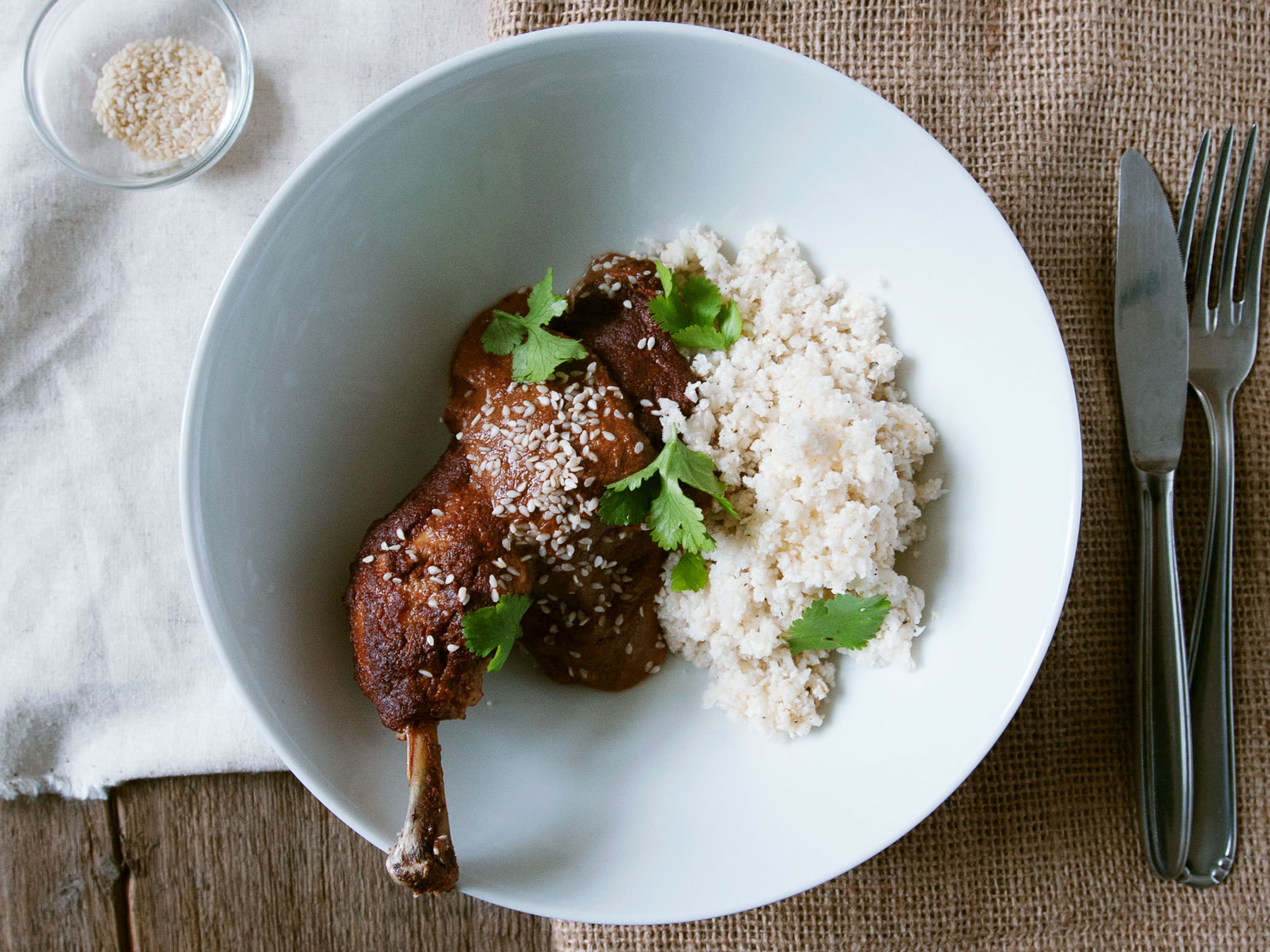 Mexikanisches Mole-Hähnchen