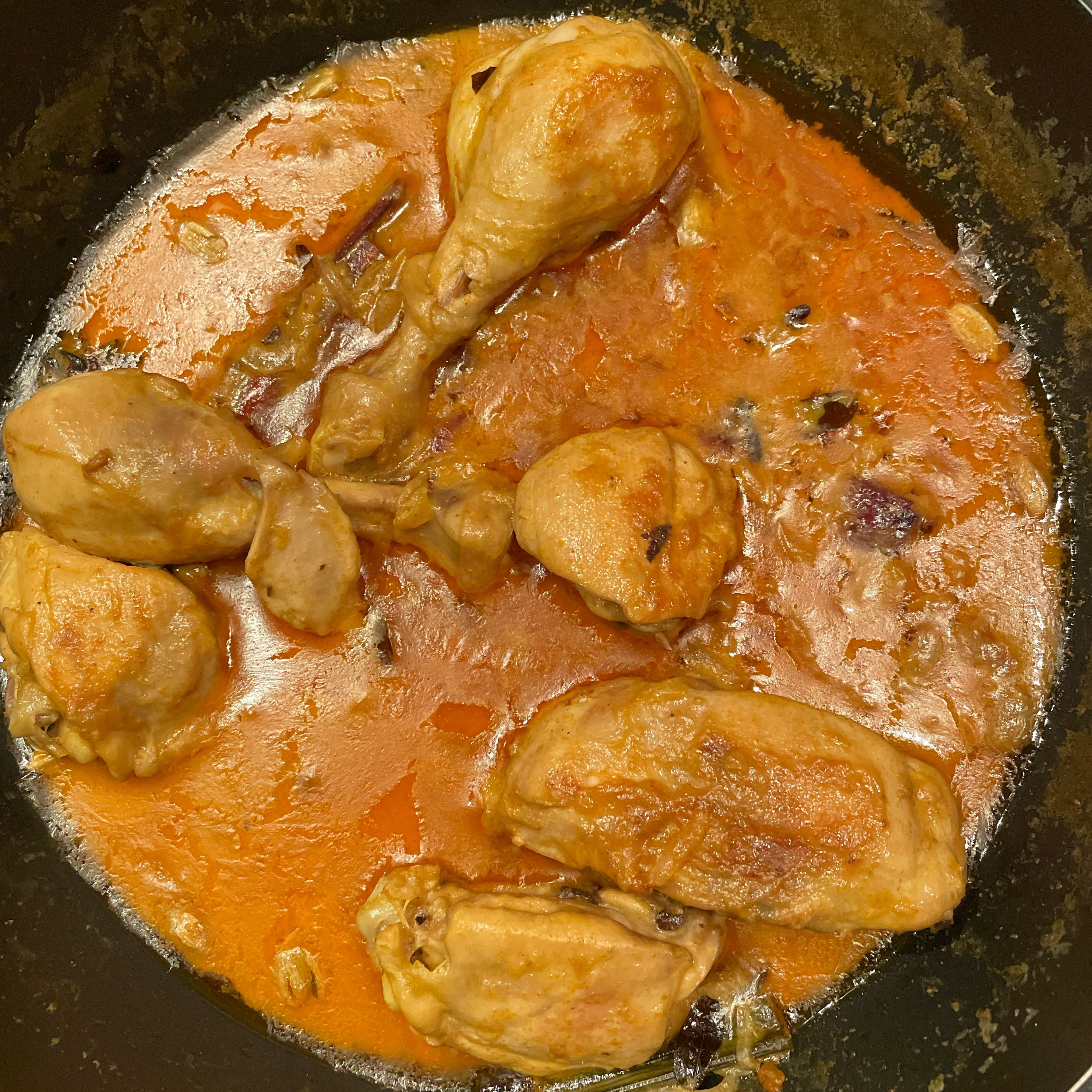 Malay chicken curry