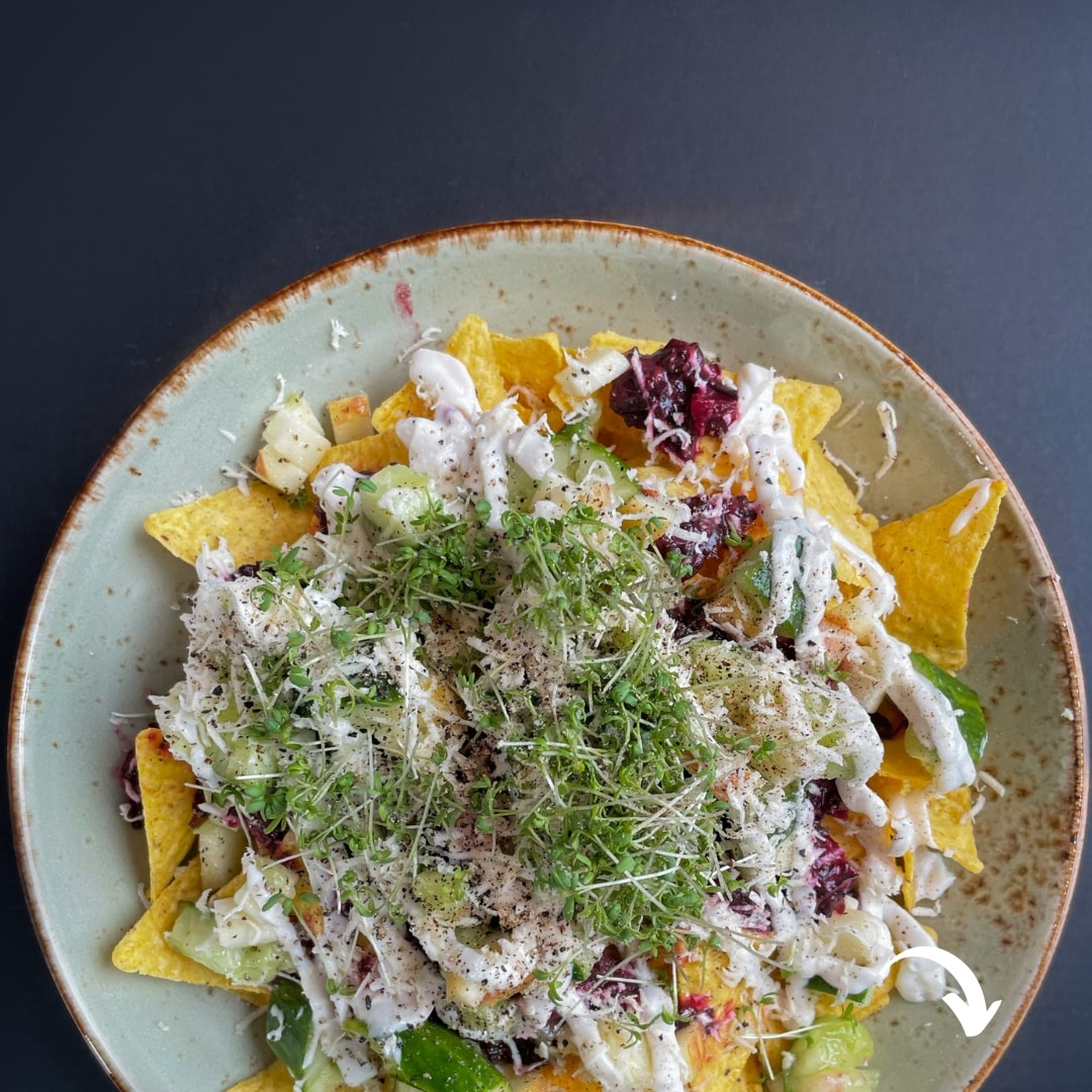 Nachos with Midsommar Sea Salad from Nordic Oceanfruit