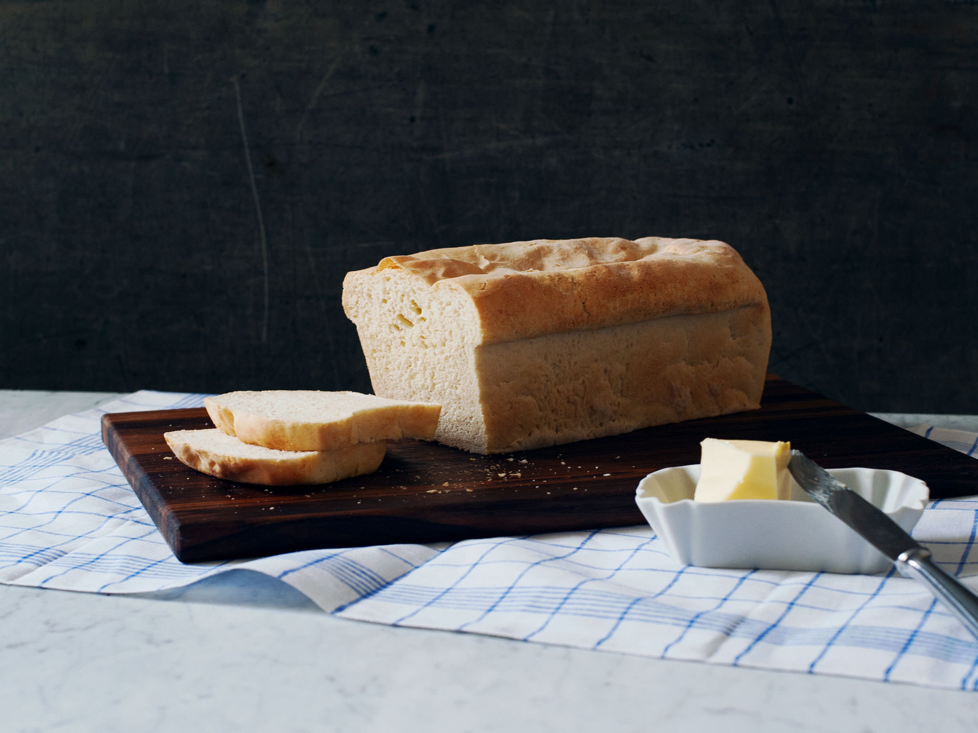 Frisches Weißbrot