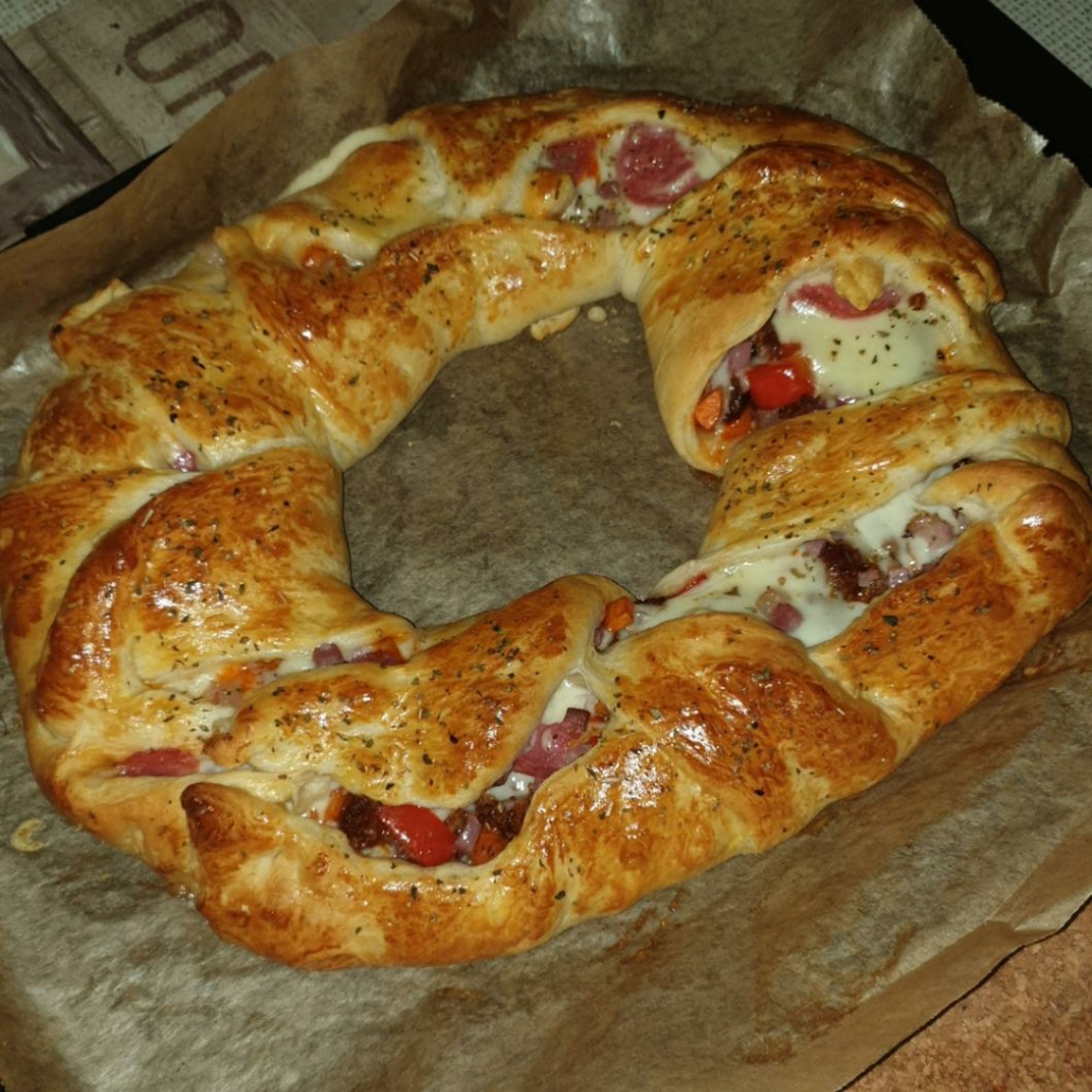deftiger Croissant Kranz