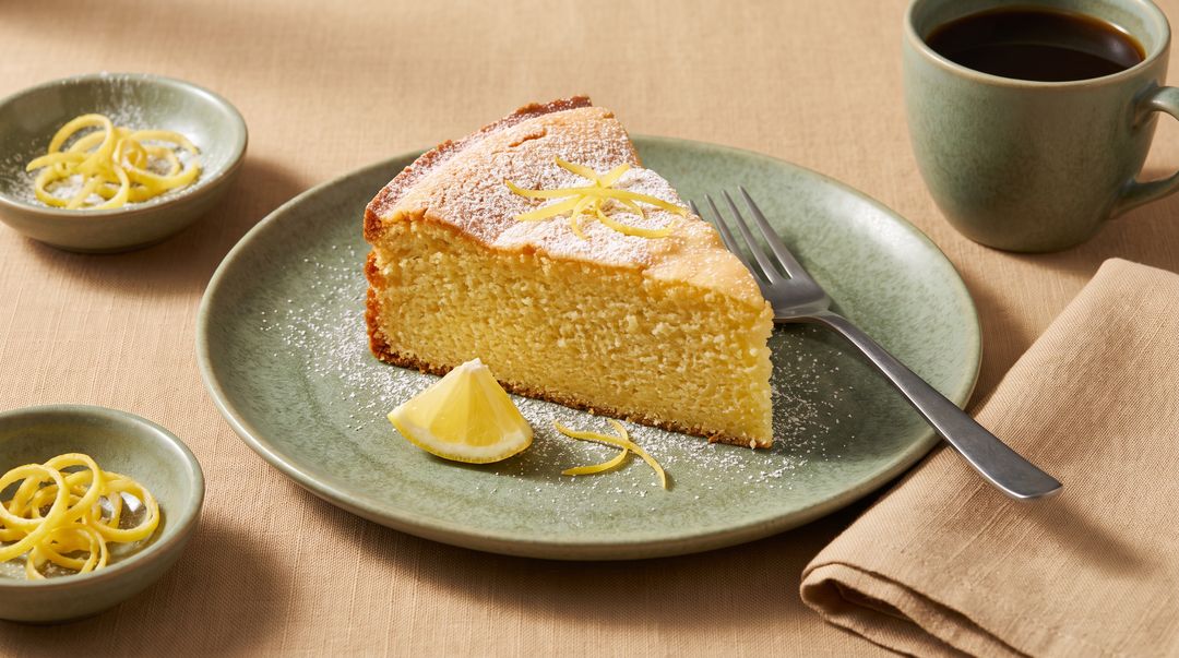 Saftiger Zitronen-Ricotta-Kuchen für ein Stück Italien zu Hause
