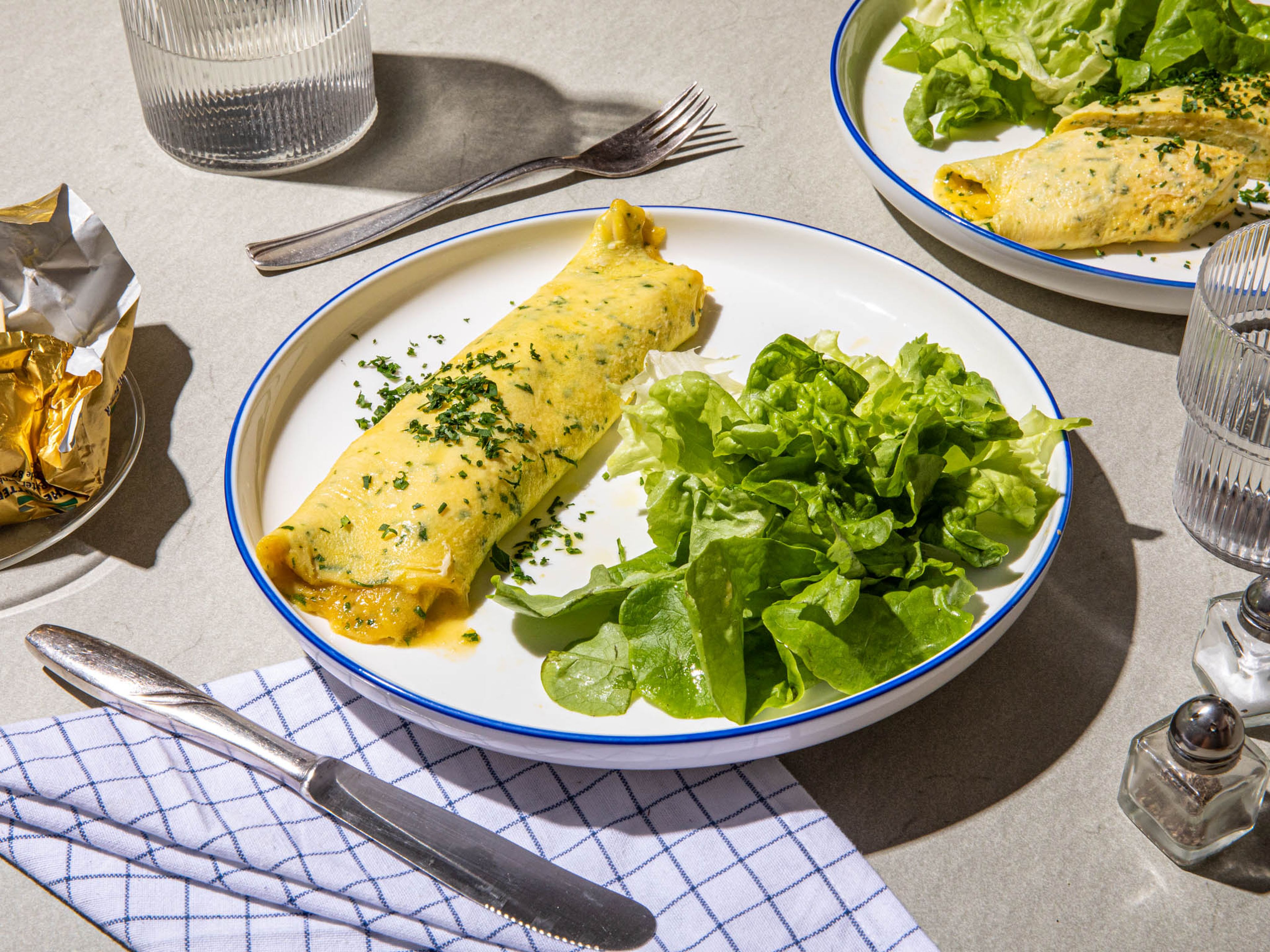 French Omelet  For the Love of Cooking