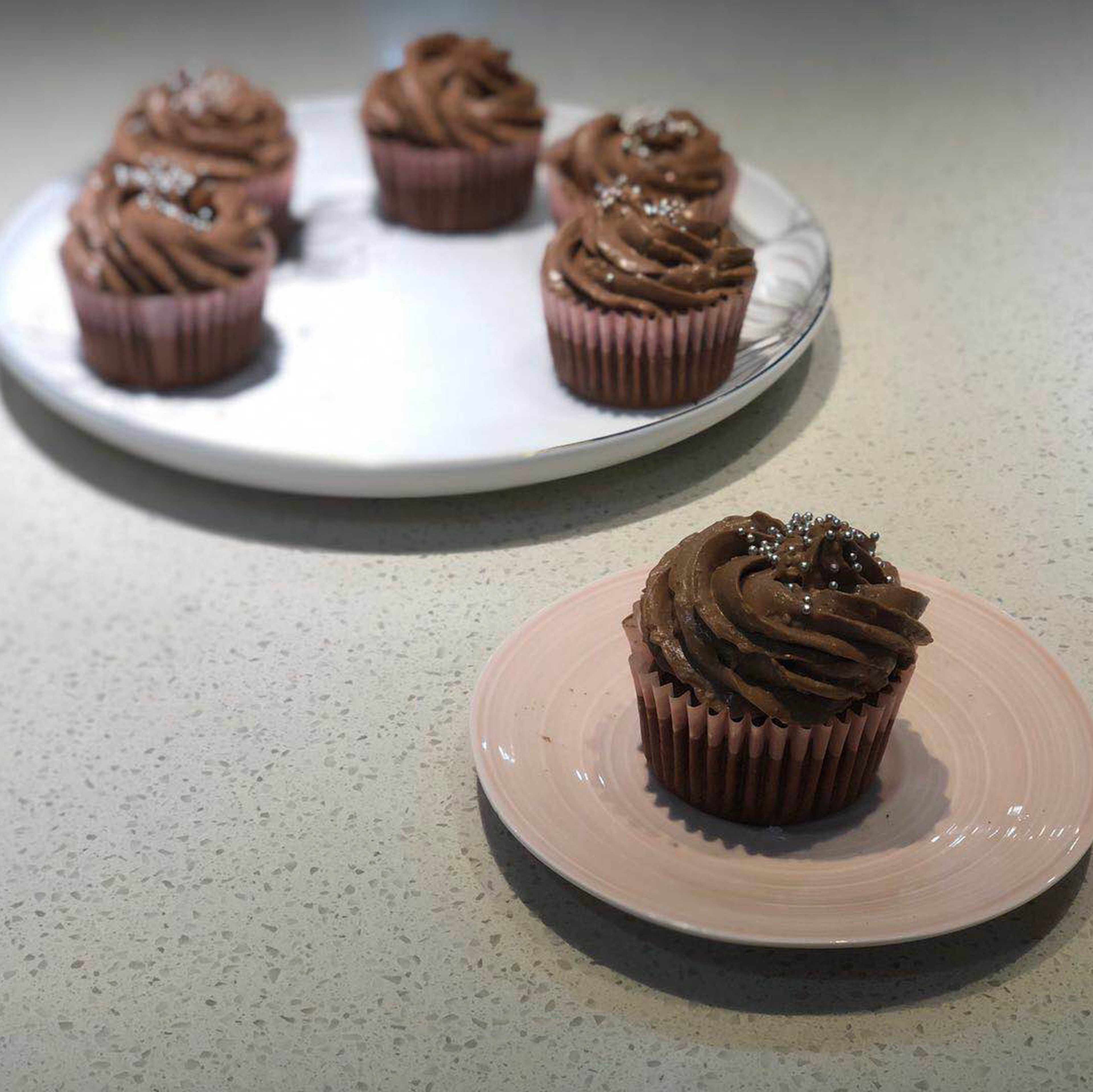 Triple chocolate cupcakes