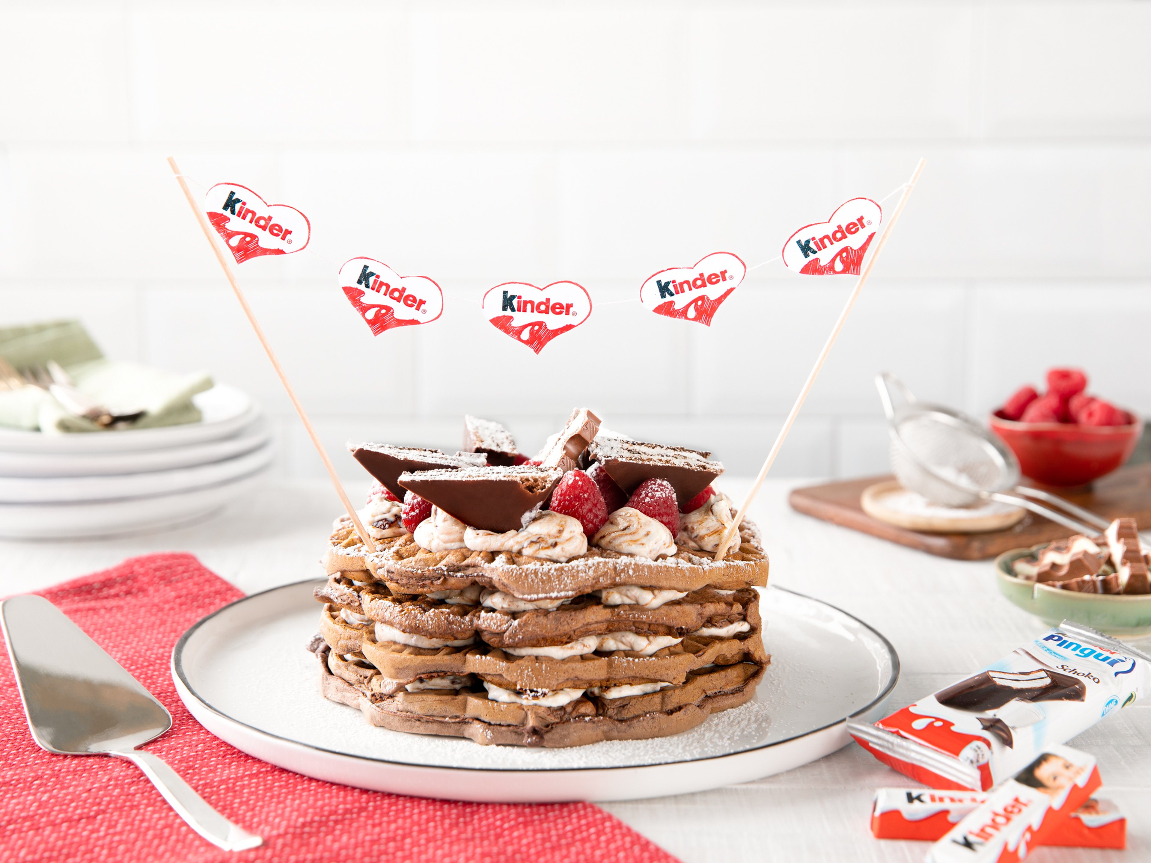 Schoko-Waffeltorte von kinder®