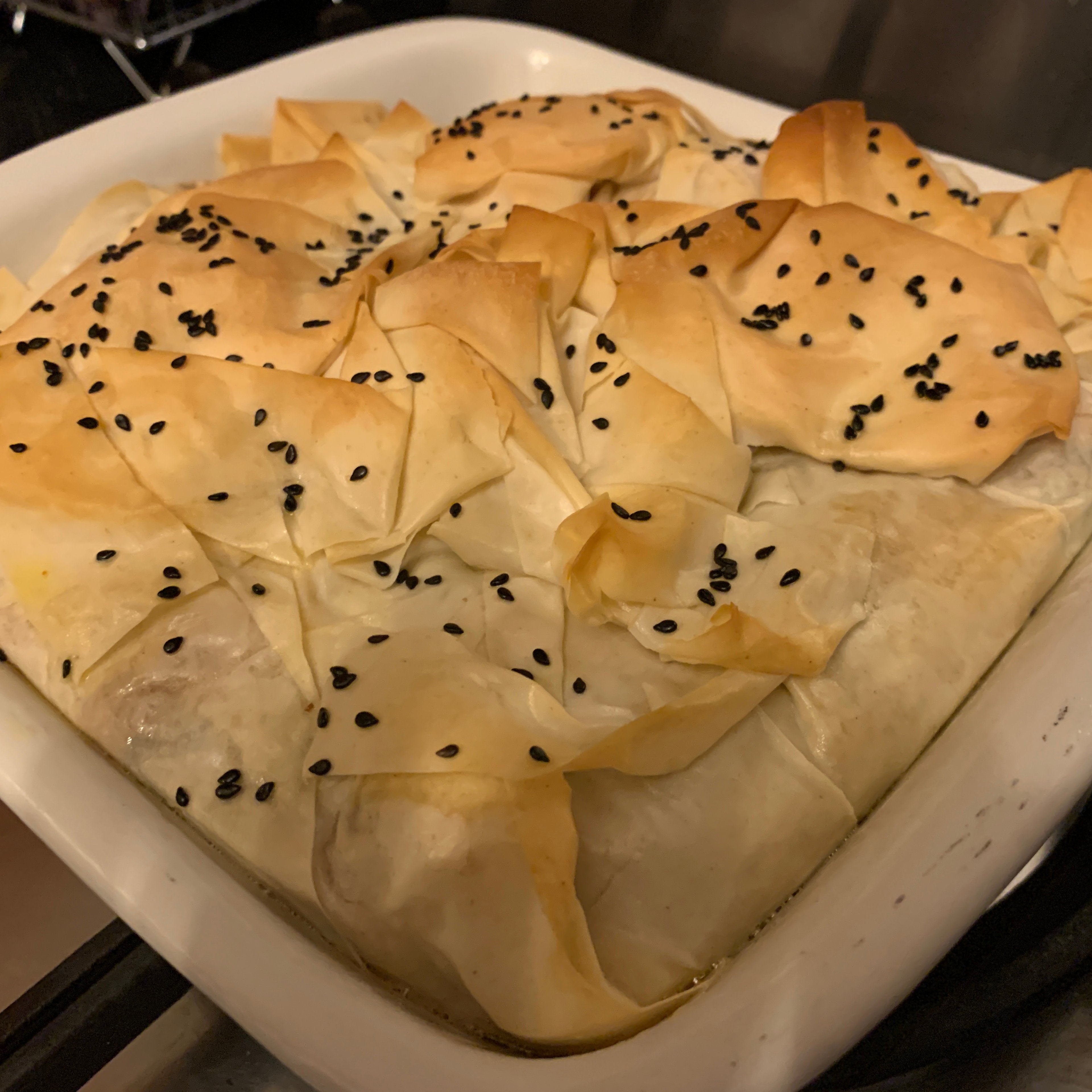 Curried Vegetable Pie