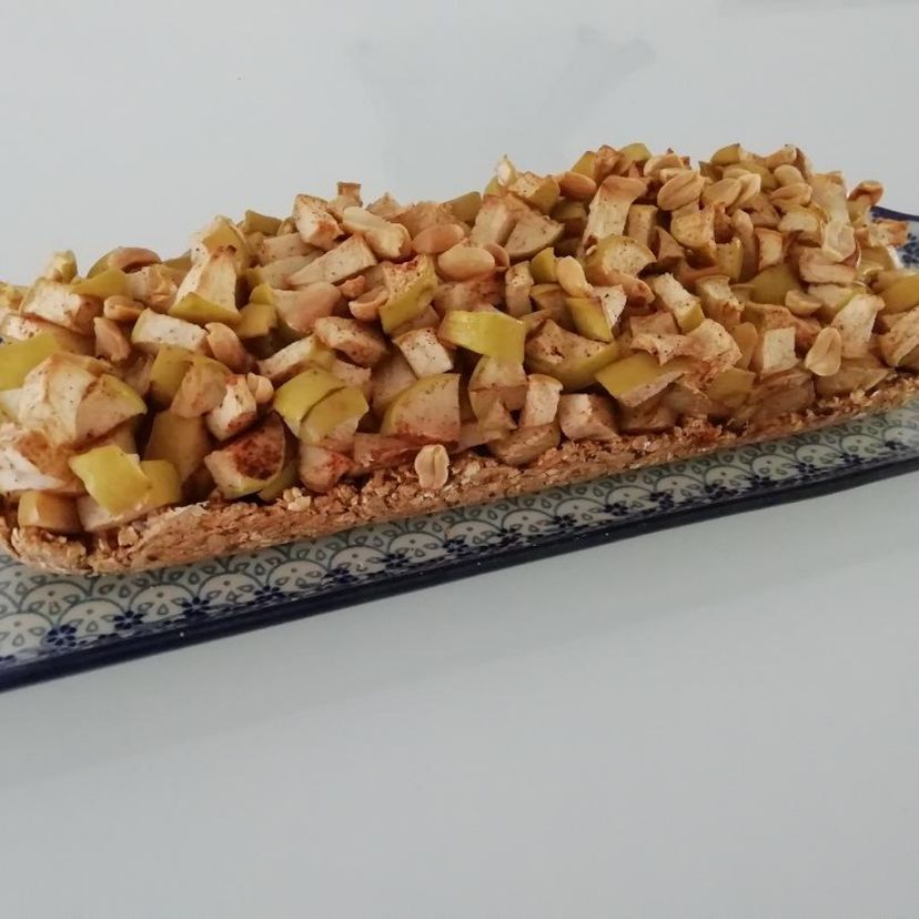 Veganer apfelkuchen