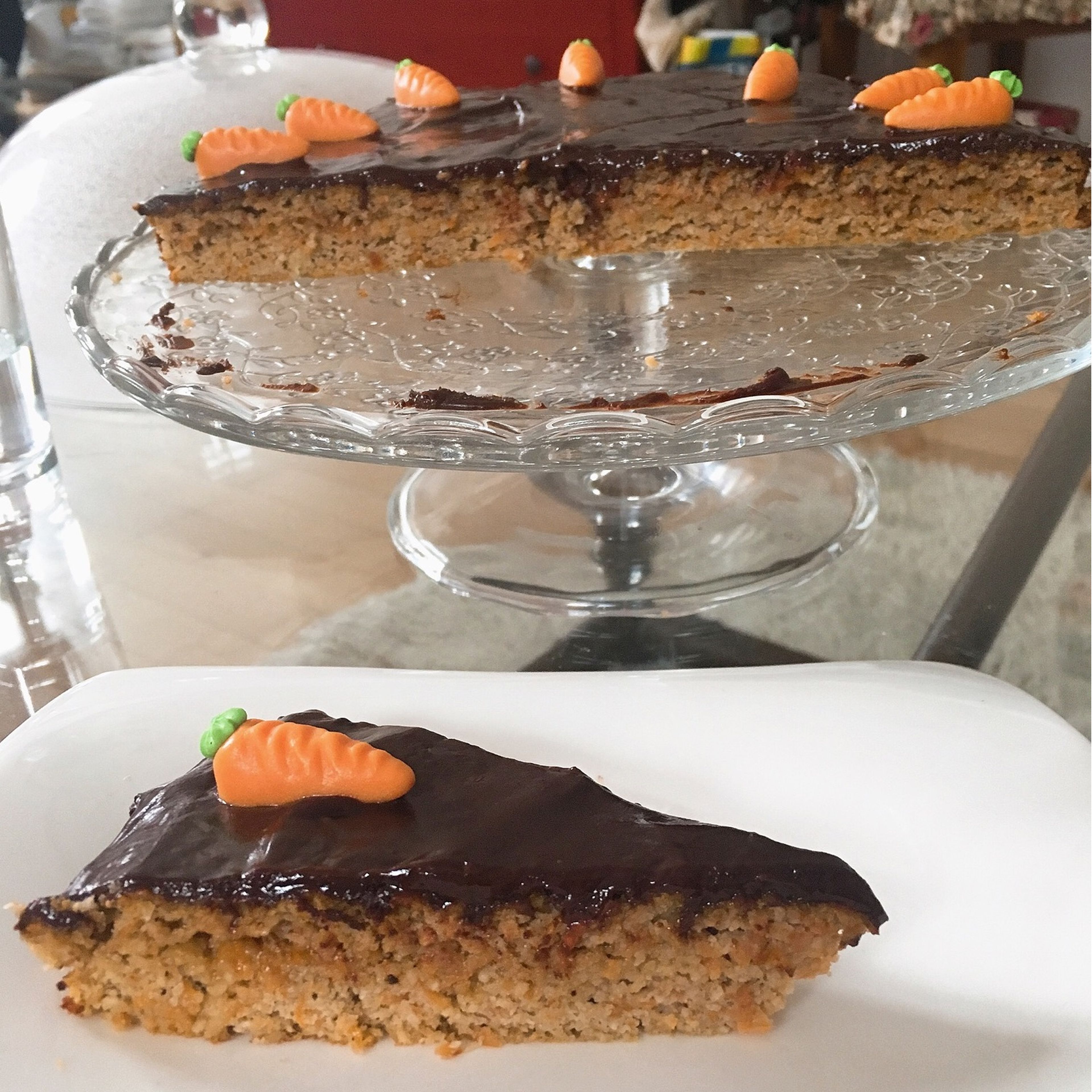 Virtuous carrot cake
