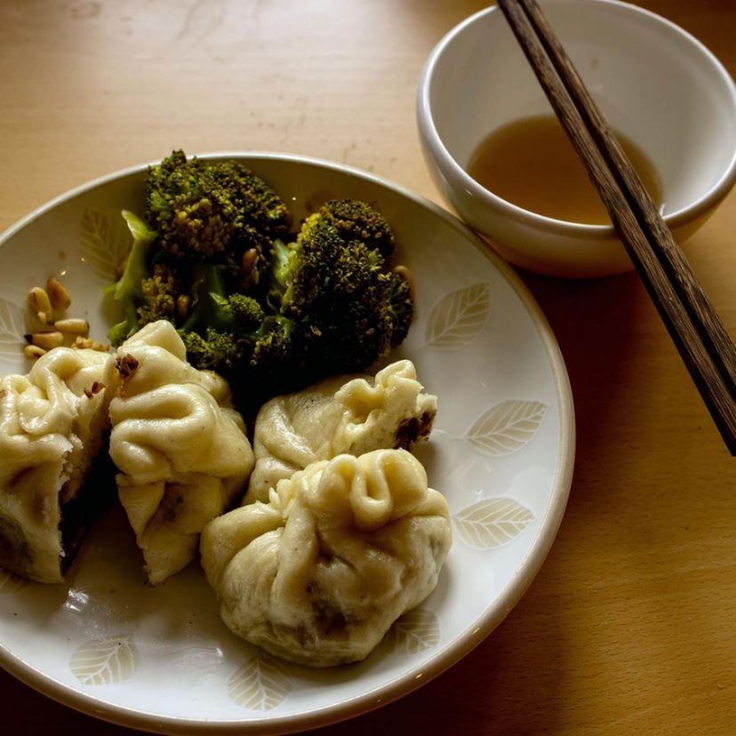 Baozi in zwei Varianten mit dem Cookit zubereitet