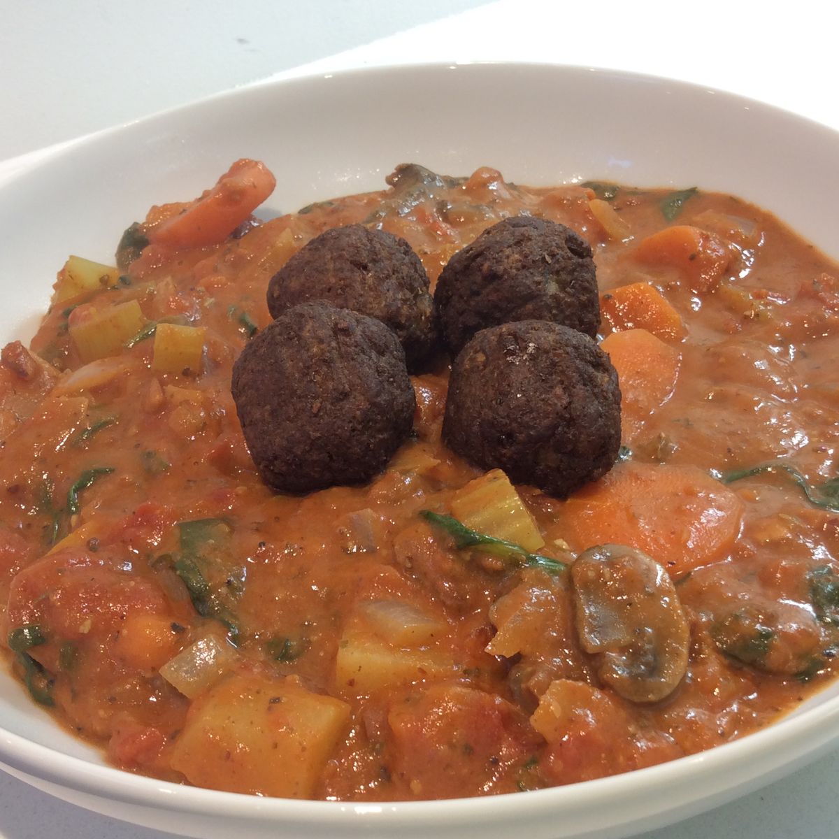 Vegetable Meatball Stew | Recipe | Kitchen Stories