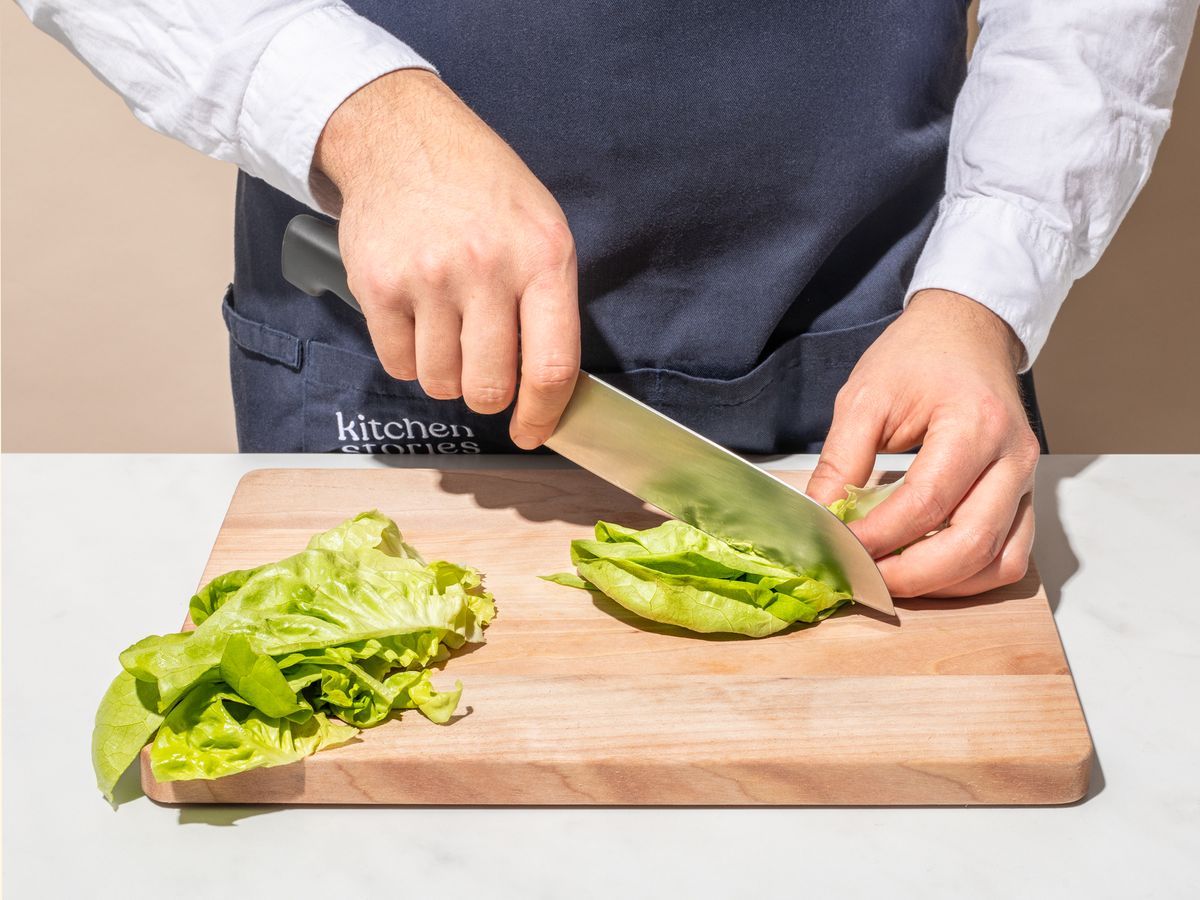 Wintersalat mit Ziegenkäse und Crostini | Rezept | Kitchen Stories