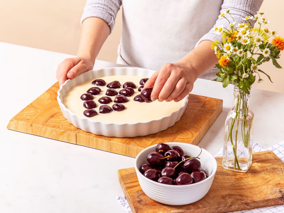 Kirschauflauf mit nutella® | Rezept | Kitchen Stories